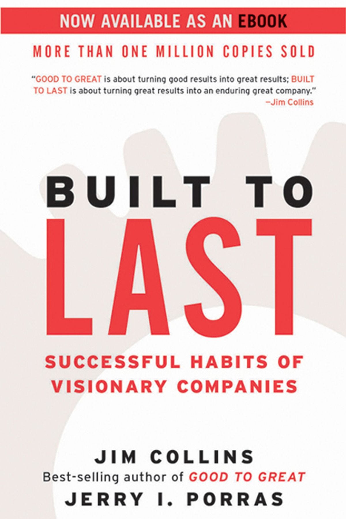 <p>This book draws on six years of research from the Stanford University Graduate School of Business that looks into what separates exceptional companies from their competitors. Bezos has <a href="https://www.inc.com/jeff-haden/10-books-amazon-founder-jeff-bezos-thinks-you-should-read.html">said</a> it's his "favorite business book."</p>