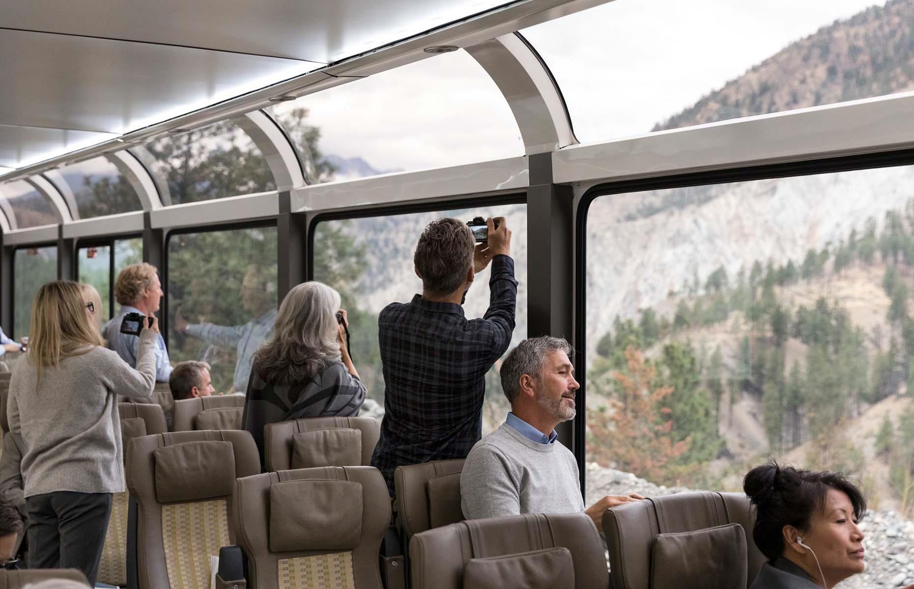 <p>A new Rocky Mountaineer route takes passengers on an exciting two-day journey between Denver, Colorado and Moab, Utah, with an overnight stay in Glenwood Springs, Colorado. The <a href="https://www.rockymountaineer.com/train-routes/rockies-red-rocks">Rockies to the Red Rocks</a> was launched in August 2021 and all packages include meals aboard as well as accommodation in Moab, Glenwood Springs and Denver. (Photo taken before COVID-19 – you can learn more about <a href="https://www.rockymountaineer.com/onboard-experience/health-safety">Rocky Mountaineer's health and safety policies here</a>.)</p>