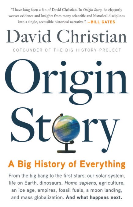 <p>David Christian takes on the history of our universe, from the Big Bang to mass globalization, in this book.</p>