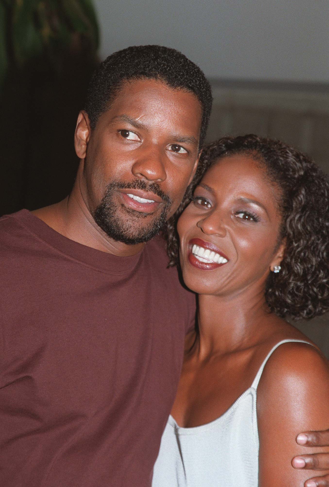 <p><a href="https://www.wonderwall.com/celebrity/profiles/overview/denzel-washington-1078.article">Denzel Washington</a> first laid eyes on wife Pauletta on the set of "the first movie I ever did," a TV movie about Olympic runner Wilma Rudolph (he played Wilma's future husband and Pauletta was one of the track stars), he shared on "Live With Kelly and Ryan" in 2018. "I met her then but I didn't meet her then -- I saw her then. About a year later, there was a party and she was there, and at that party I had talked about going to see a play. I went to see the play and at intermission, the lights came up and she was sitting [there]. She said she just happened to go see it." They started dating and, as he once told "Access Hollywood," she turned down his first two proposals but accepted his third. Denzel and Pauletta married in 1983 and went on to welcome four kids.</p>
