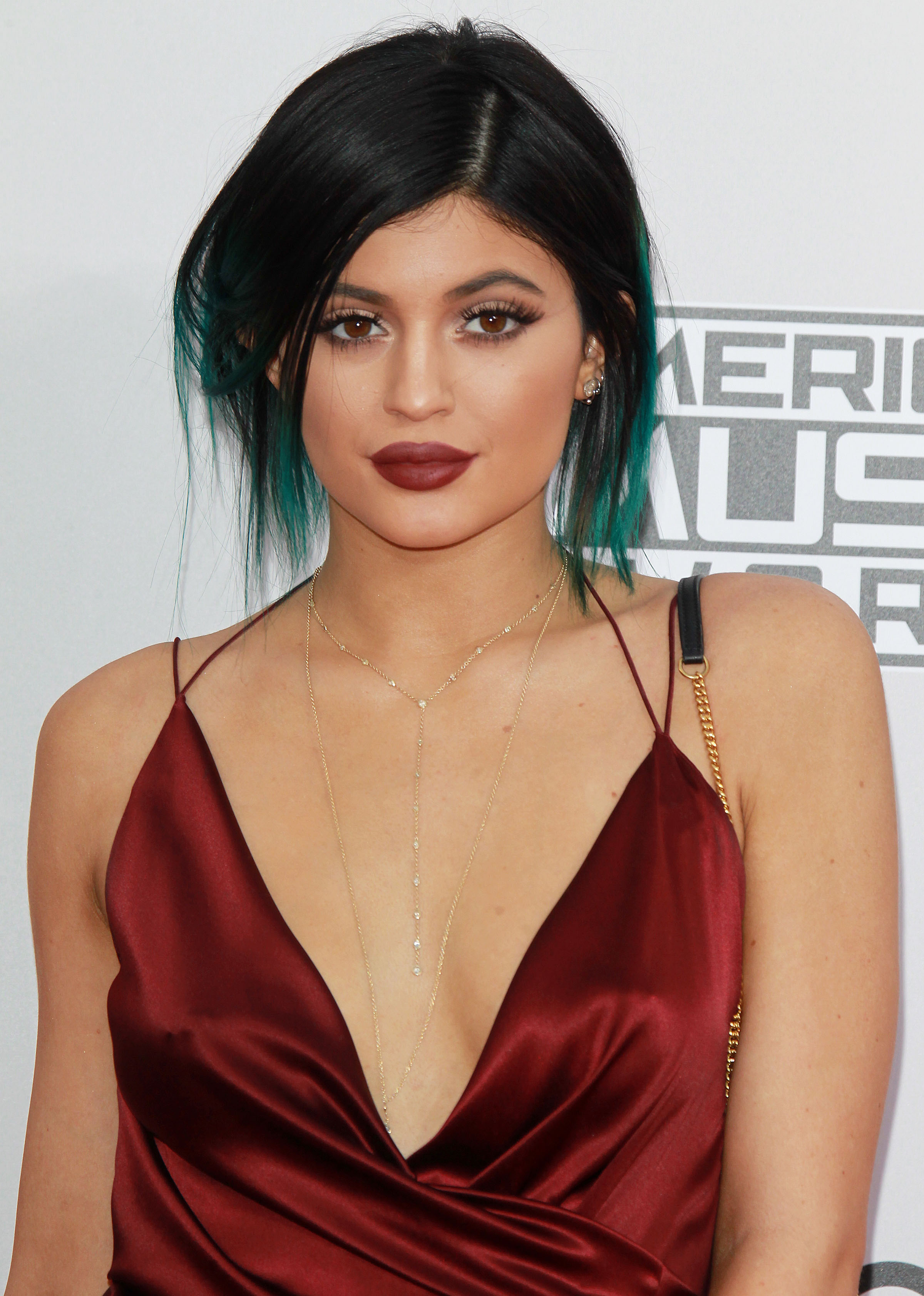 <p>Kylie Jenner rocked a noticeably plumper pout during the 2014 American Music Awards. At first, she attributed her new look to makeup tricks like overdrawing, but then on a 2015 episode of "Keeping Up with the Kardashians," she finally fessed up to using lip fillers.</p>