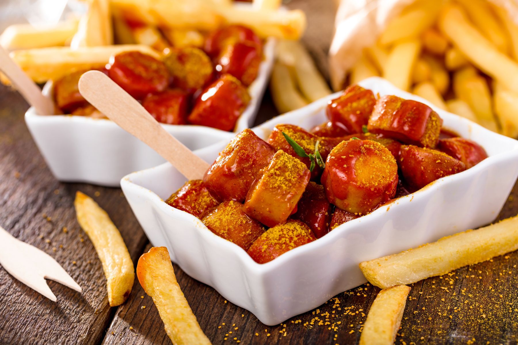 <p><a href="https://www.visitberlin.de/en/berlins-currywurst" rel="noreferrer noopener">No matter what sauce you choose</a> to add, Berlin currywurst remains a must in Germany.</p>