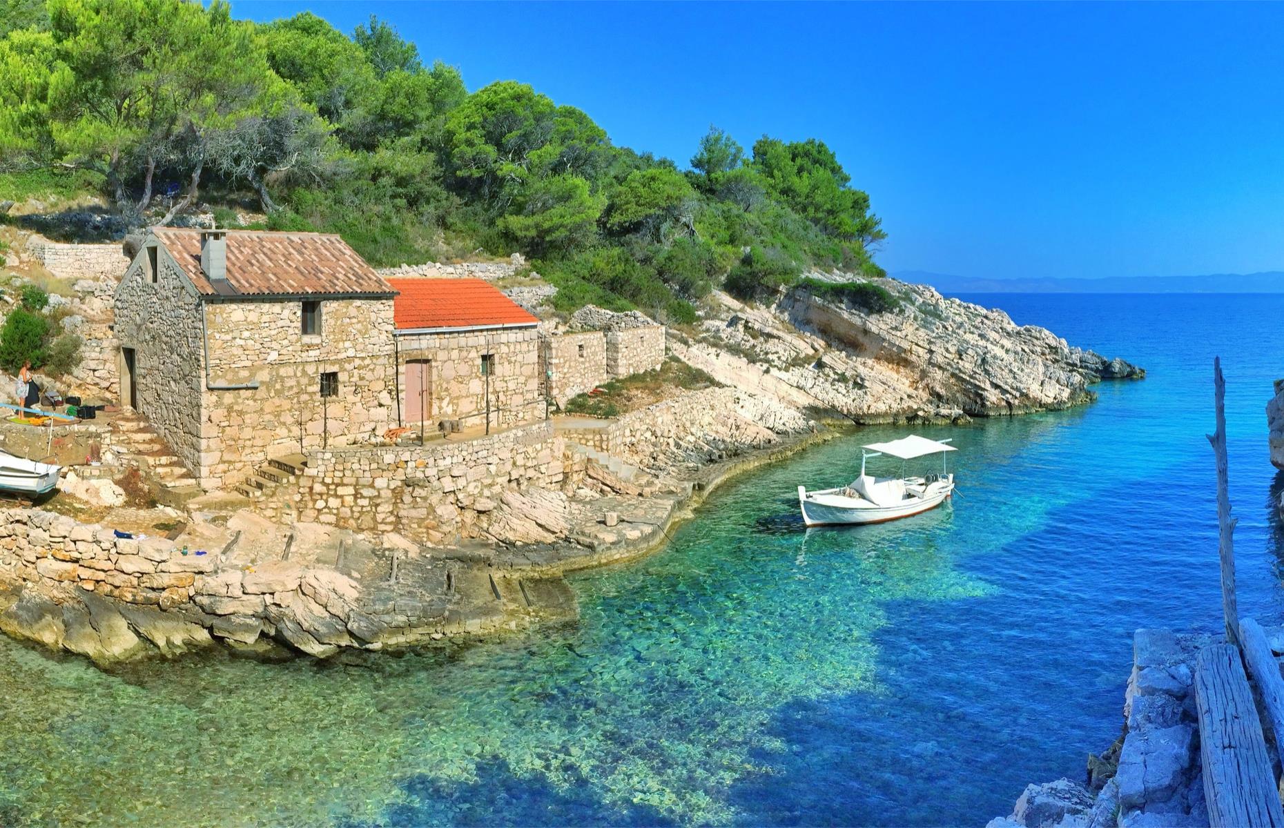 <p>The under-the-radar Lastovo archipelago is serviced by catamaran (three hours) and car ferry (four-and-a-quarter hours) from Split. Once you arrive in the port at Ubli, you can relax knowing that you're in for a week of unhurried life. You can charter a boat to sail around its 46 small islands or go diving and take a walk around its vineyards and pine forests. Matching the number of its uninhabited islets, Lastovo also has 46 fine little churches that are dotted around the sparsely populated isle.</p>