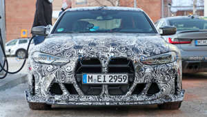 2023 BMW M4 CSL Front View Spy Photo