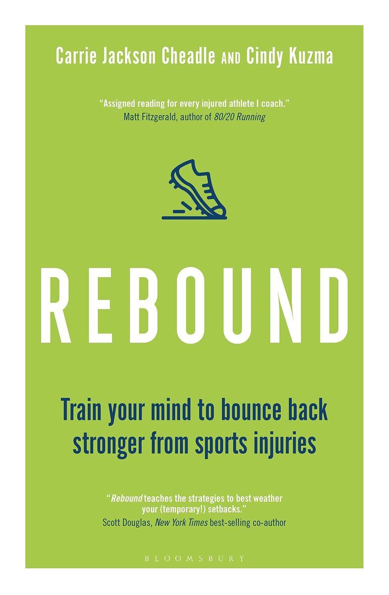 <p>For anyone struggling with an injury, <a href="https://www.goodreads.com/book/show/40046099-rebound"><em>Rebound</em></a> (published in 2019) by American professor of sports psychology Carrie Jackson Cheadle and health and fitness writer Cindy Kuzma is a must-read on how to manage the mental side of recovery. This practical guide featuring mental skills and drills can help you build back stronger. The guide is also useful, even if you’re not injured but seeking to be less vulnerable to injury.</p>