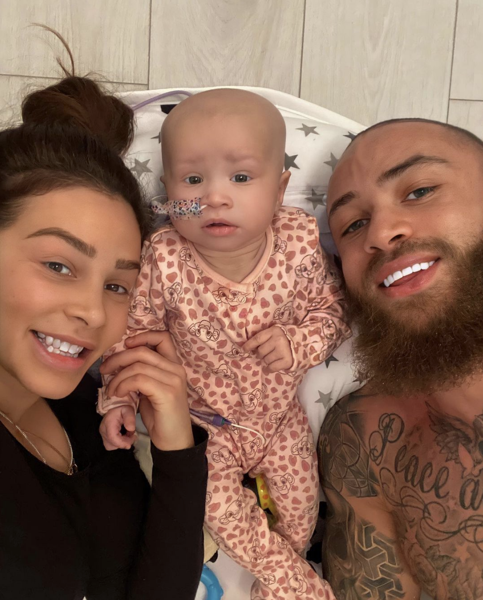 <p>In April 2021, Ashley Cain, who starred on MTV's "The Challenge," and girlfriend Safiyya Vorajee lost 8-month-old daughter Azaylia following <a href="https://www.wonderwall.com/news/mtv-stars-8-month-old-daughter-has-days-to-live-444825.article">a 6-month battle with a rare and aggressive form of leukemia</a>. "I will always hold you in my heart until I can hold you again in heaven," Ashley captioned a heartbreaking post sharing the sad news on Instagram. Safiyya called Azaylia "my Angel my heartbeat my soul" in another post. "RIP my precious baby, you will always be with me like a handprint on my heart."</p>