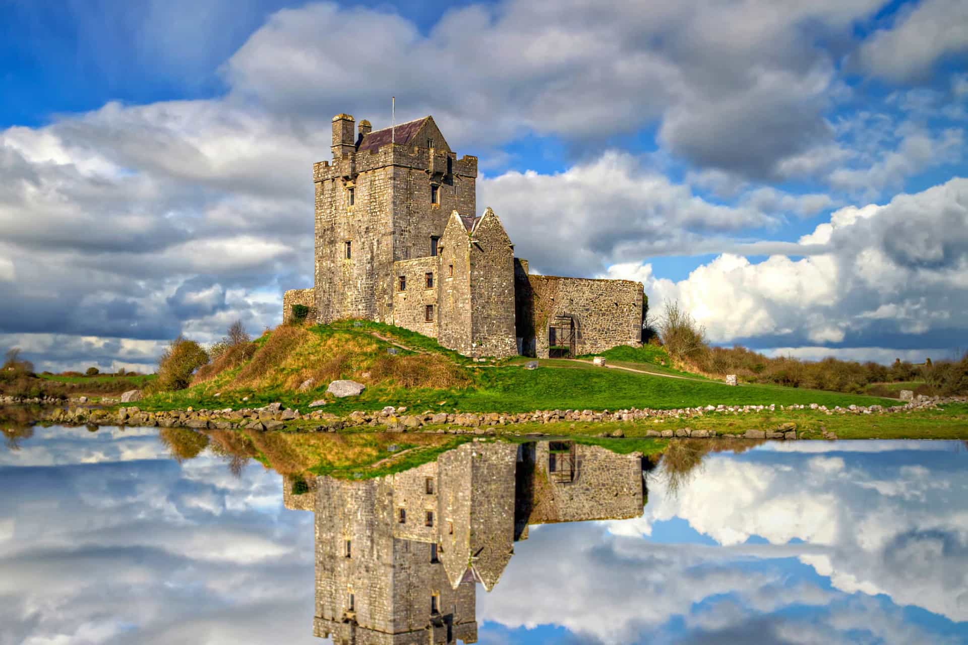 <p>Ireland is peppered with dozens of old castles and forts, and at Kinvara it's Dunguaire Castle that takes the honors. It stands as a 16th-century tower house on the southeastern shore of Galway Bay, just a short drive from the village and well worth a diversion to explore.</p>