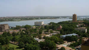 Une vue de Bamako capitale du Mali, sur les rives du fleuve Niger. (Image d'illustration).