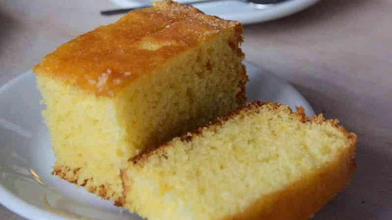 prepare lemon sponge cake at home