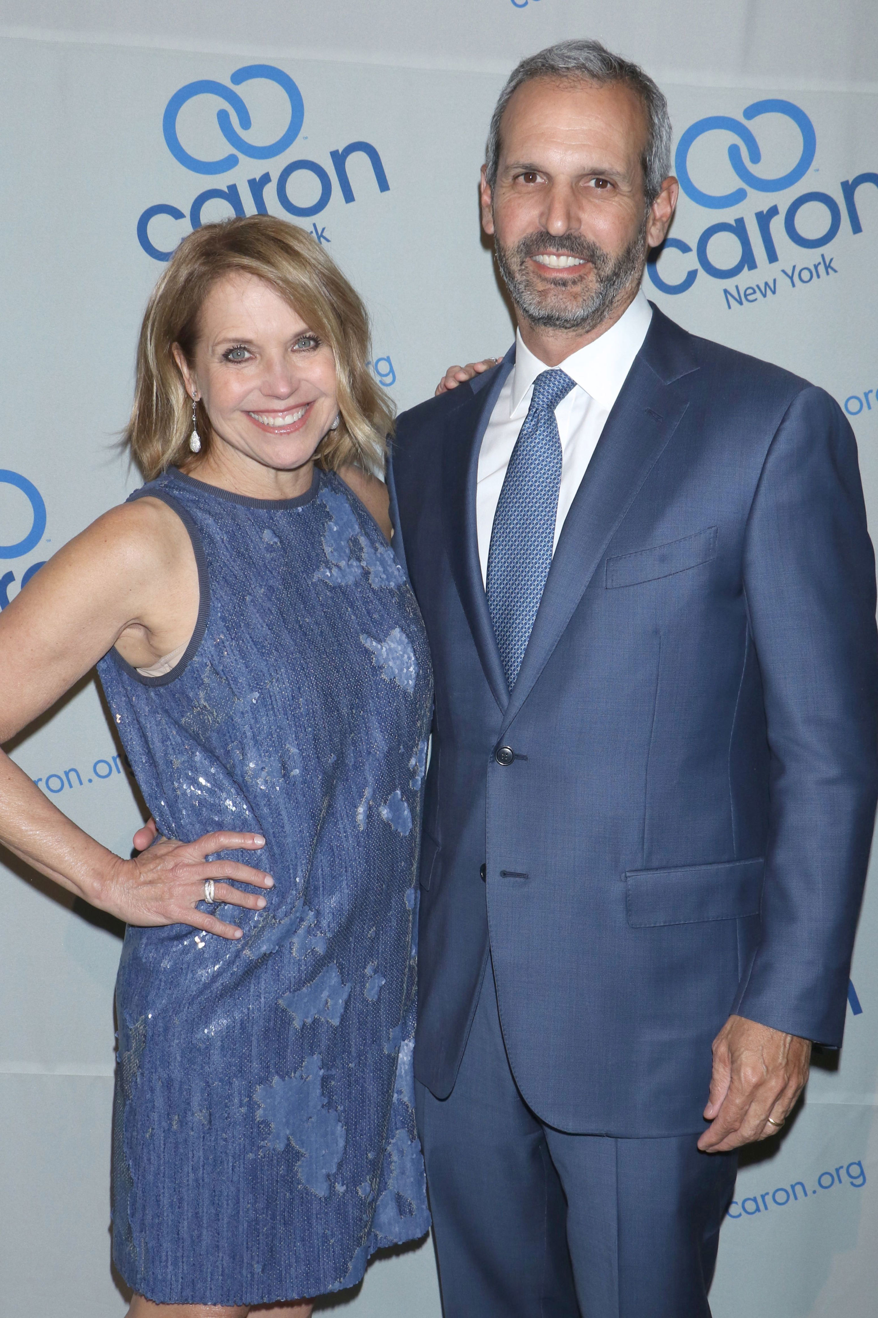 <p>Katie Couric met the man who would become her second husband in 2012. "I was single again and I asked a friend of mine, Molly, whose husband is a trauma surgeon, if her husband knew any other doctors because I thought I'd like to go out with a doctor," the veteran journalist told People TV's "The Jess Cagle Interview" in 2018. "And so she thought about it and she said, 'We don't really know a doctor, but we do know this banker named John Molner.' And I said, 'Does he have a pulse?'" He failed to call so Katie bugged her friend about him and eventually, he phoned her and they set up a date. "He finally asked me out, we met at a restaurant and what can I say? He had me at hello." Katie married John in 2014.</p>