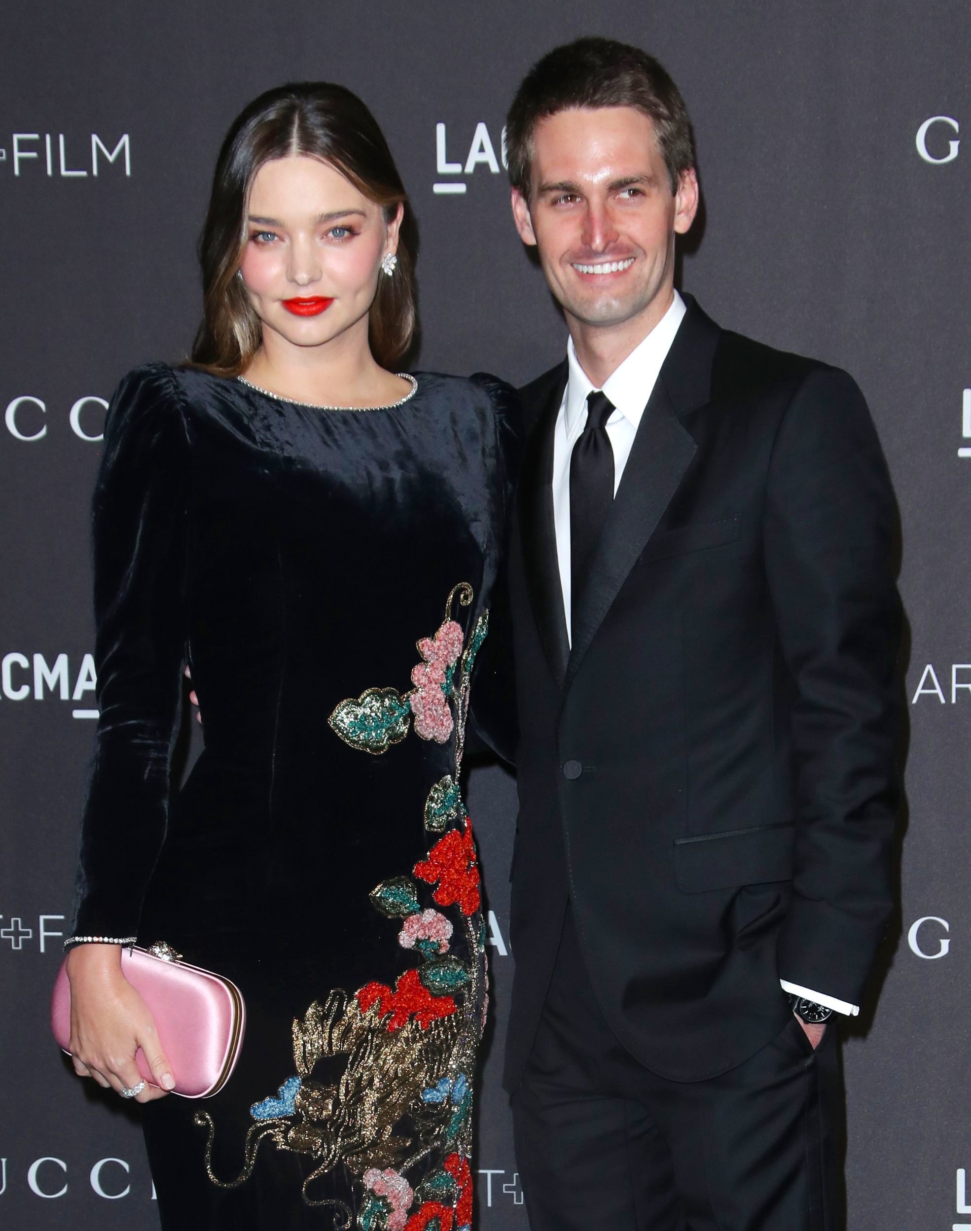<p>During a joint interview with <a href="https://www.wsj.com/articles/miranda-kerr-evan-spiegel-at-home-photos-profile-11594729523">WSJ Magazine</a> that hit the Internet in July 2020, <a href="https://www.wonderwall.com/celebrity/profiles/overview/miranda-kerr-1272.article">Miranda Kerr</a> and <a href="https://www.wonderwall.com/celebrity/couples/emmy-rossum-got-married-plus-more-romance-updates-week-3006774.gallery?photoId=1003879">her husband</a>, Evan Spiegel, dished on how they first met at a 2014 Louis Vuitton event in New York City -- and how the supermodel made the first move with the Snapchat co-founder. The duo were seated next to each other at the party, and Miranda started chatting him up. Eventually, they exchanged numbers -- but then he abruptly left. When the former Victoria's Secret Angel still hadn't heard from Evan after a month passed, she hit him up. "I thought I had no chance [with her], so I wasn't going to waste my time," he explained.</p>