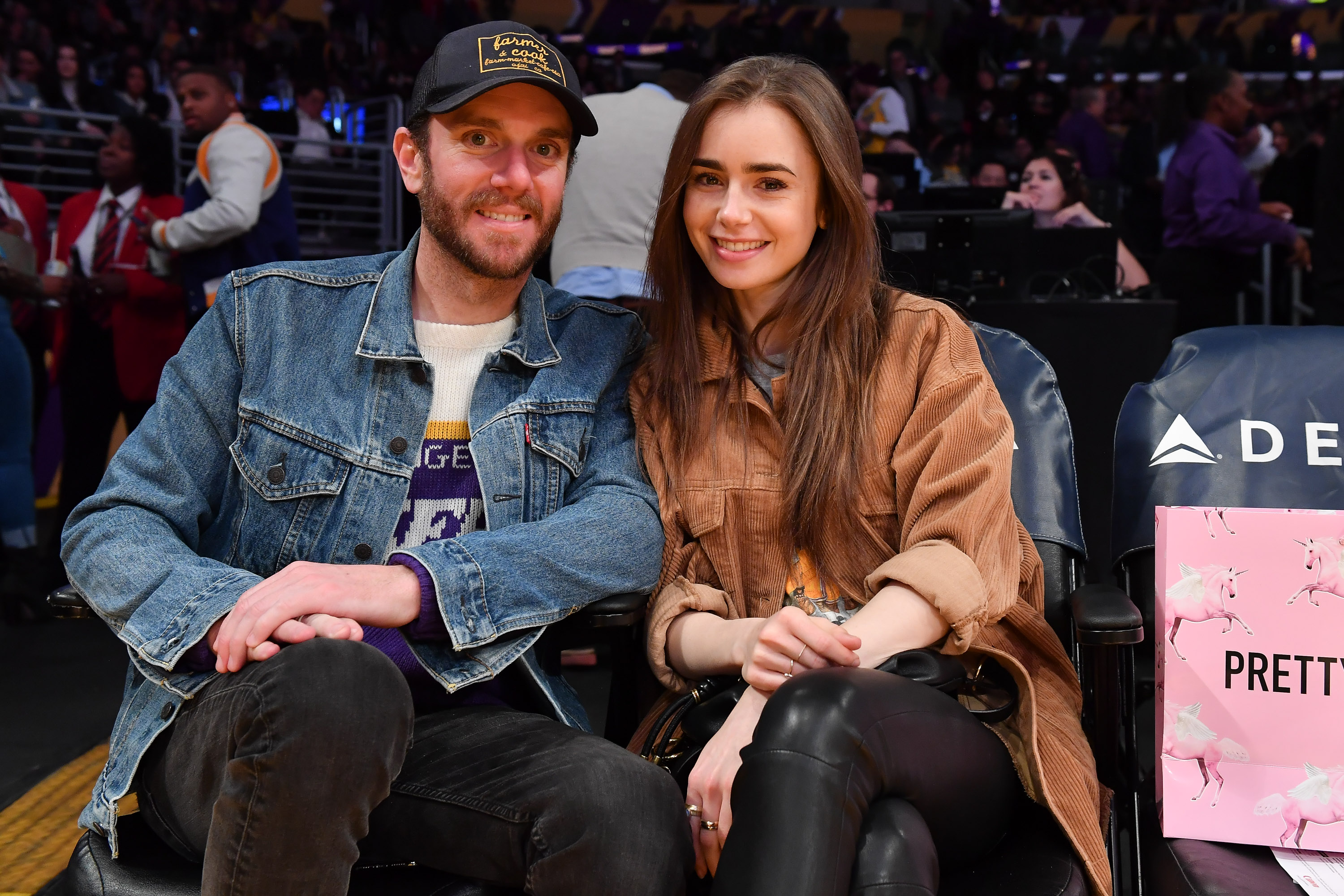 <p>Actress Lily Collins met filmmaker Charlie McDowell while working on the true-crime drama "Gilded Rage" in 2019. Lily acted in the movie while Charlie co-wrote and directed it. During an interview with The Mirror, the "Emily in Paris" actress chatted about their romance and how she knew early on that he was her person. "It was one of those situations where I knew the second I met him that I wanted to be his wife one day. So it was just a matter of when, really," she said of their first meeting. In September 2020, Charlie proposed to the Golden Globe-nominated actress while vacationing in Arizona. They married in 2021.</p>