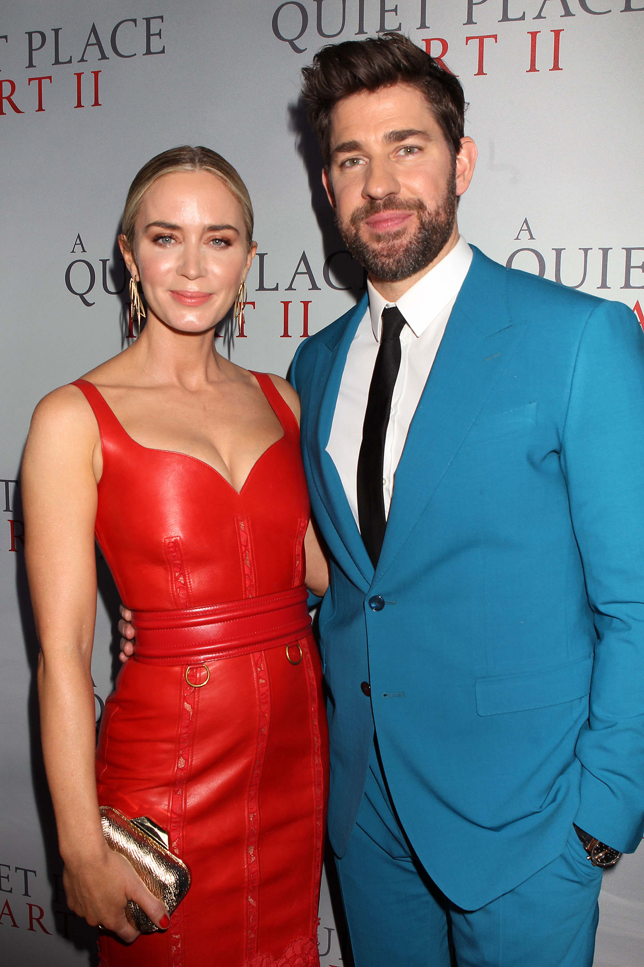 <p>During a 2012 appearance on "Conan," John Krasinski revealed he found Emily Blunt to be "incredibly intimidating" and that he was "scared out of my mind" to <a href="http://www.wonderwall.com/celebrity/profiles/john-krasinski-10-reasons-to-love-13-hours-secret-soldiers-of-benghazi-star-33441.gallery?photoId=142834">ask her out</a> on a date because he just didn't think he was good enough for her. After she agreed to go out with him, "I decided I'm gonna really hit the gas and bring her to a gun range," John explained. "I think that I was so sure that I would never end up with her because she'd be like, 'This is ridiculous, I can have anyone, not you,' that I was like, 'I'm going to blow it right away,' and then that way you don't feel bad." He admitted he also "yelped" the first time he fired a gun on the date! In 2018, Emily told People magazine that she was at a restaurant having lunch with a friend when it all kicked off for her. "[My friend and I] were discussing how much I was enjoying being single. And then [my friend] goes, 'Oh, my God, there's my friend John.' And that was it. We were engaged within 10 months, but I think we probably knew before that." They married in 2010 and now have two daughters. </p>