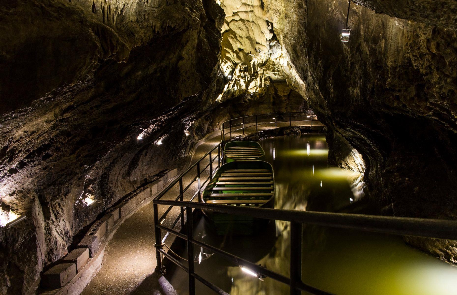 <p>Remouchamps in the province of Liège in Belgium is hiding an incredible secret. This is where you'll find the world's longest subterranean river. After a half-a-mile (0.8km) walk exploring the passageways and cathedral cavern, you'll hop in a rowboat for a peaceful trip along the water. The caves were used in the Second World War as a shelter.</p>