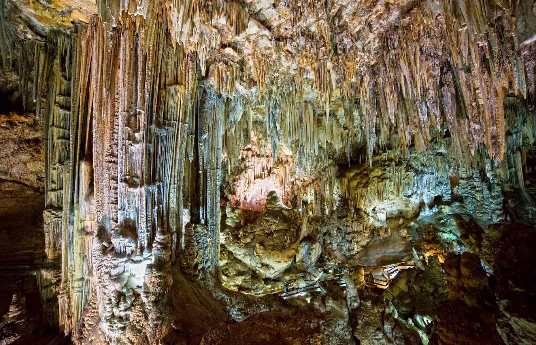 <p>In Spain's province of <a href="https://www.loveexploring.com/news/87015/the-ultimate-48hour-city-break-in-malaga">Málaga</a>, these caves are home to famous rock paintings from the Paleolithic period (not open to the public), as well as the largest stalagmite in the world. You can visit on a self-guided tour – walk, drive or take the little 'train' from Nerja – or book an exclusive evening access tour.</p>