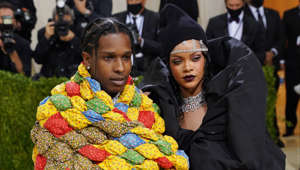 Rihanna shows support for ASAP Rocky at Wireless Festival