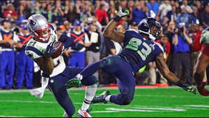 Seattle Seahawks quarterback Russell Wilson is intercepted in the end zone by New England Patriots cornerback Malcolm Butler.

NFL Network will present an encore airing of Super Bowl XLIX on February 3, 2015 at 8 p.m. ET.