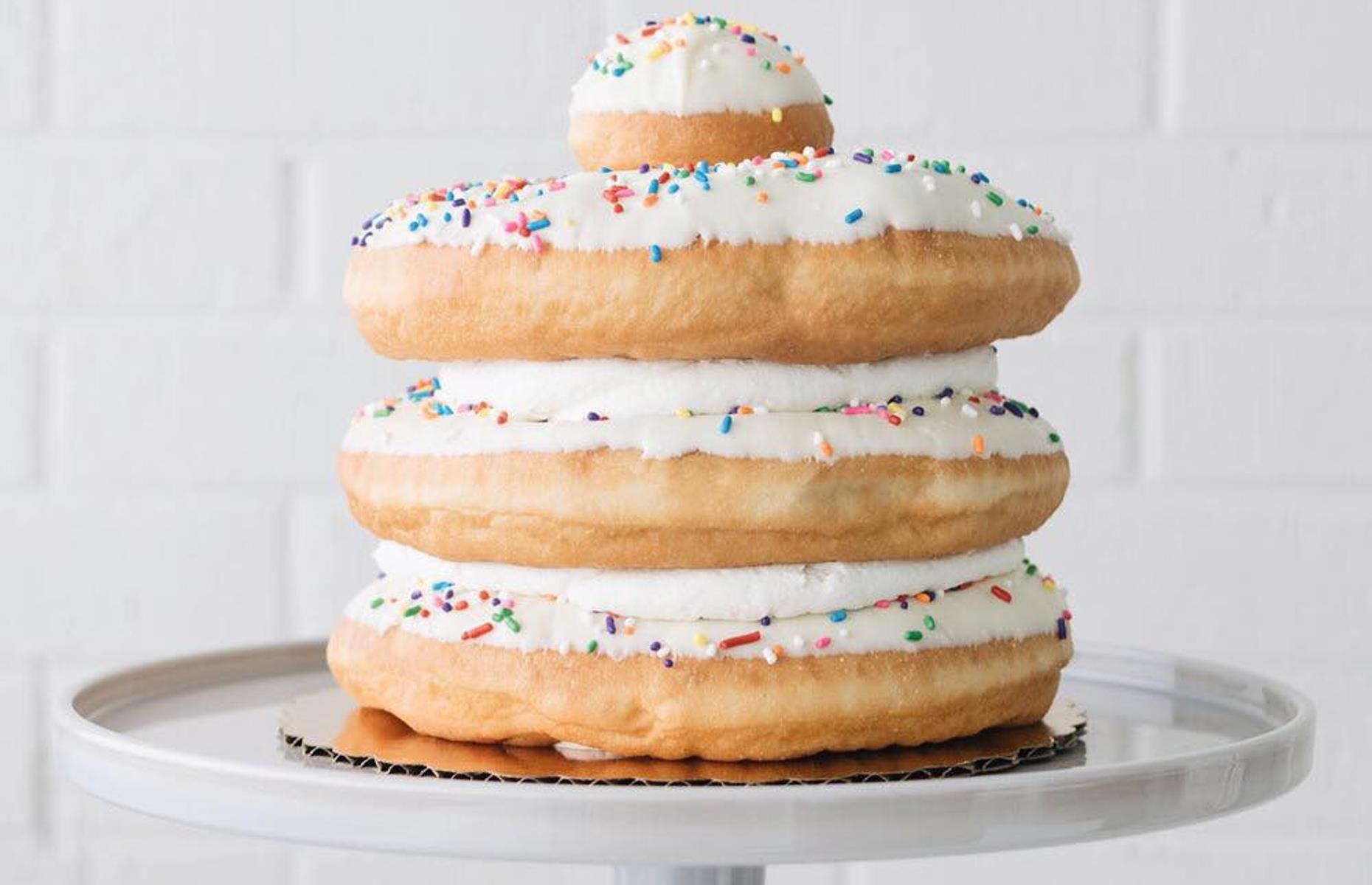 <p><span><a href="http://www.suarezbakery.com/">Suárez Bakery</a></span>, which has two locations in Charlotte, has become locally famous for its adorable (and very crave-able) donuts. The ultimate thing to order here is the Texas Doughnut Cake, a tower of the bakery’s signature donuts layered with cream and available to pre-order with different fillings and sprinkles. It serves up to eight people so it’s ideal for a special occasion. Or if you just fancy a lot of donut.</p>