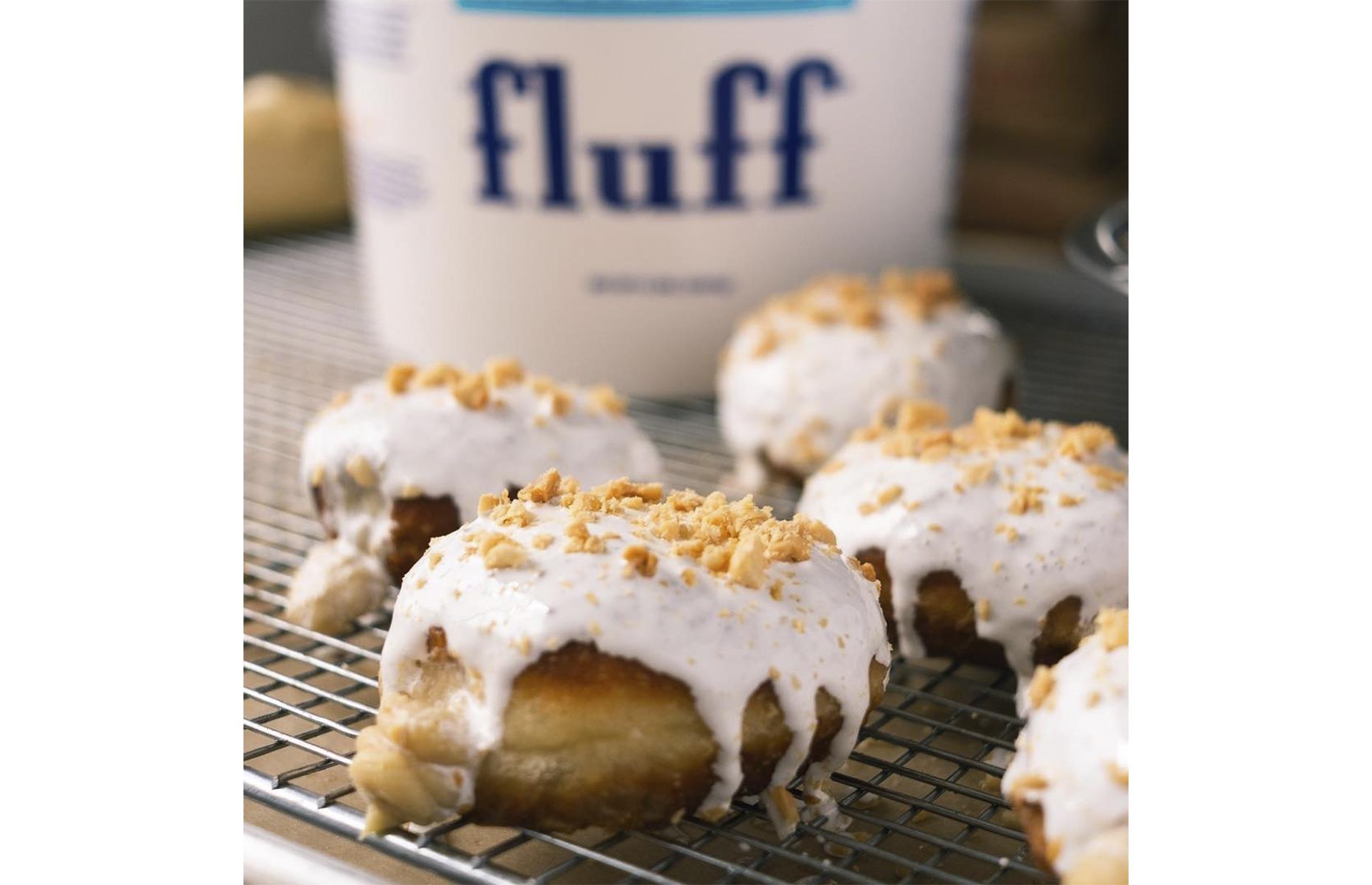 <p>This delicious little donut was created to celebrate the 13th annual <a href="https://www.flufffestival.com/">What the Fluff Festival</a> – a nonprofit event that brings people together with a love of marshmallow fluff. <a href="https://www.unionsquaredonuts.com/">Union Square Donuts</a>, which has locations in Boston, Brookline and Somerville, filled the Fluffernutter with peanut butter pastry cream, dipped it in gooey marshmallow and topped it with salted and roasted peanuts. It proved hugely popular (of course) so tends to be released fairly regularly as a limited-edition treat.</p>