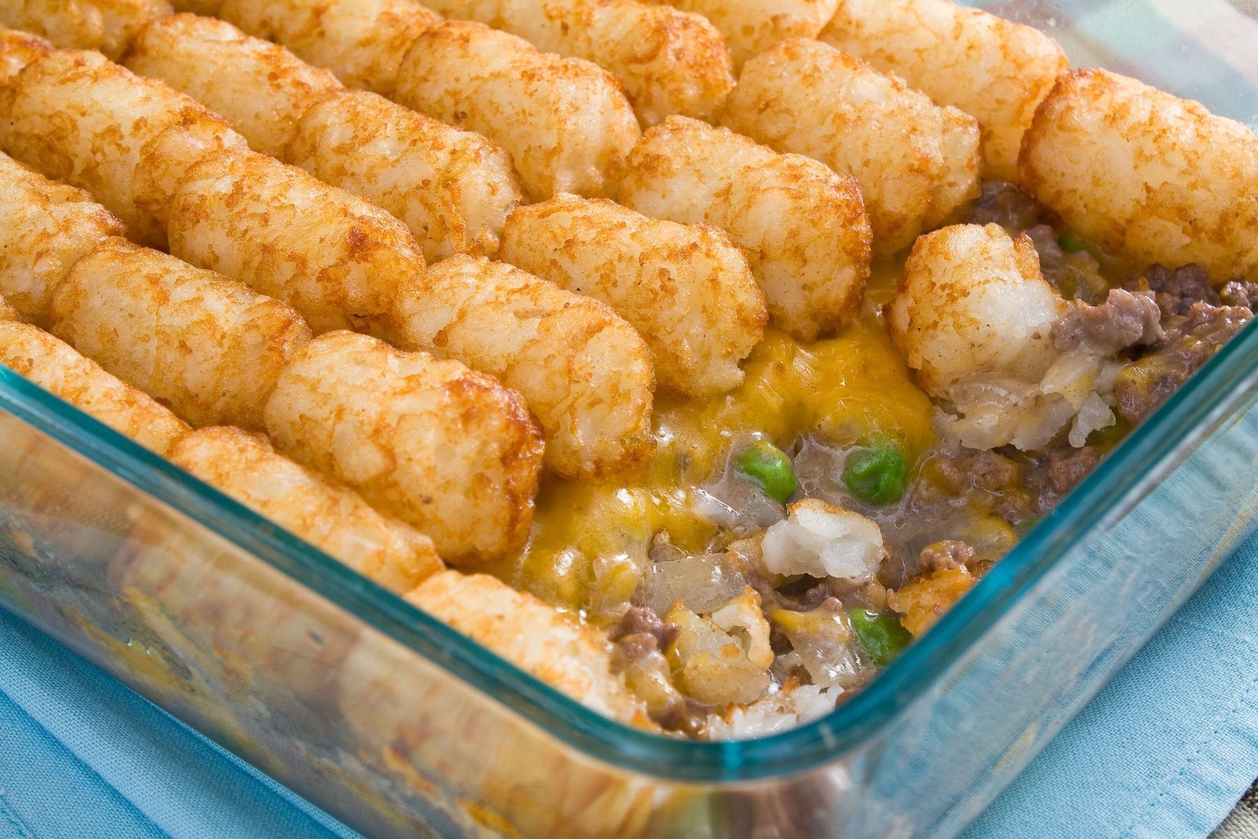 <p>So simple, yet so good! This <a href="https://www.tastesoflizzyt.com/cheeseburger-tater-tot-casserole/">cheeseburger tater tot casserole</a> will delight young and old alike.</p>