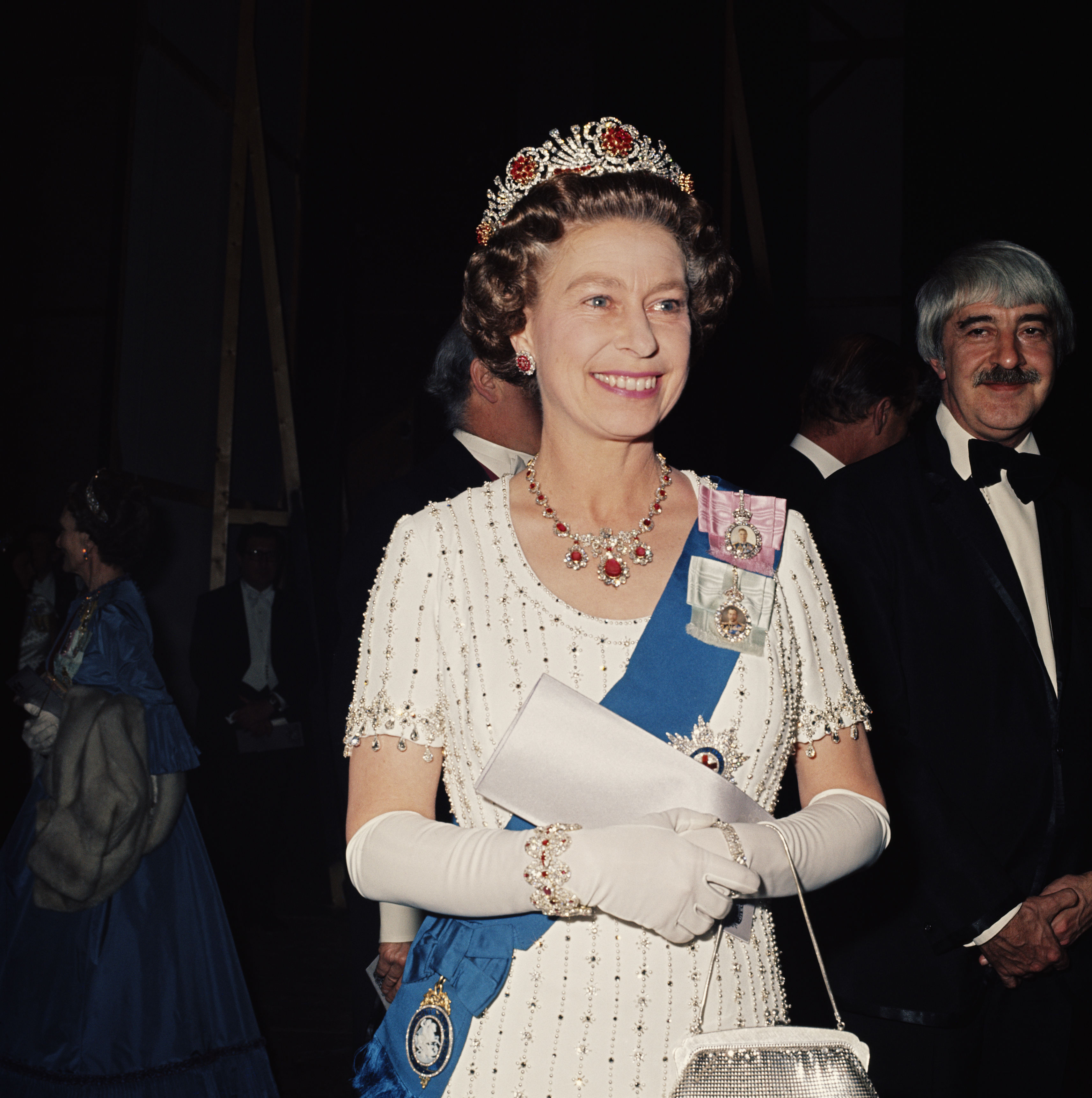 <p>Queen Elizabeth II attended a Royal Gala performance in Covent Garden during her Silver Jubilee celebrations on May 30, 1977 -- marking 25 years since her accession to the throne.</p>