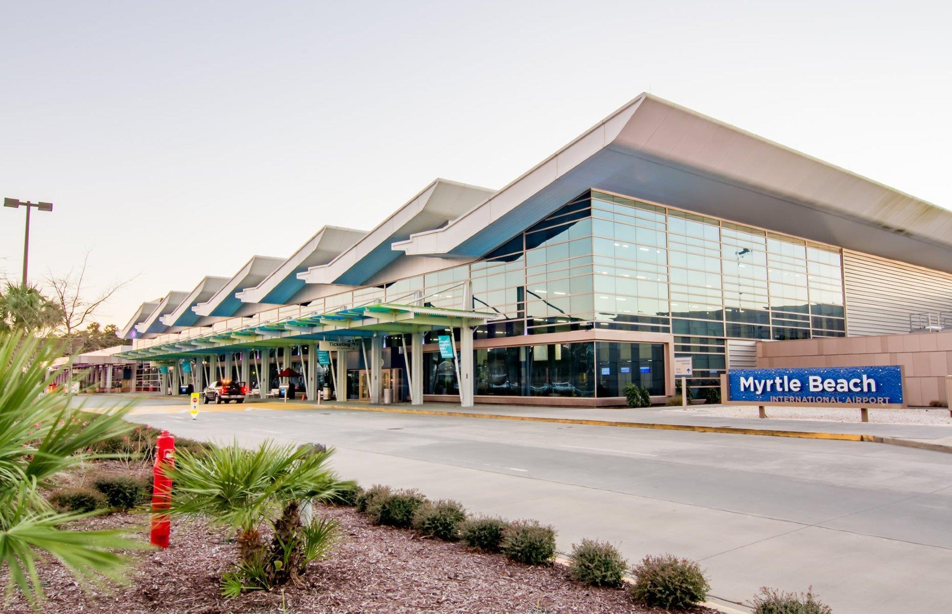 <p>Named the best small airport in the country <a href="https://www.10best.com/awards/travel/best-small-airport-2020/">by readers of USA Today</a>, <a href="https://www.flymyrtlebeach.com/">Myrtle Beach</a> has become a traveler favorite thanks to its low-cost flights and ease of travel. Located three miles (5km) southwest of its namesake city, it offers direct flights to more than 50 cities and served a record-breaking <a href="https://www.postandcourier.com/myrtle-beach/business/myrtle-beach-airport-sets-new-record-with-3-2-million-passengers-in-2021/article_adbe4cdc-795d-11ec-a6df-fb9d0c57f420.html?fr=operanews">3.2 million passengers in 2021</a> despite the ongoing pandemic. It’s widely praised for its clean, attractive interiors and easy-to-navigate layout, while TSA lines are said to be short.</p>