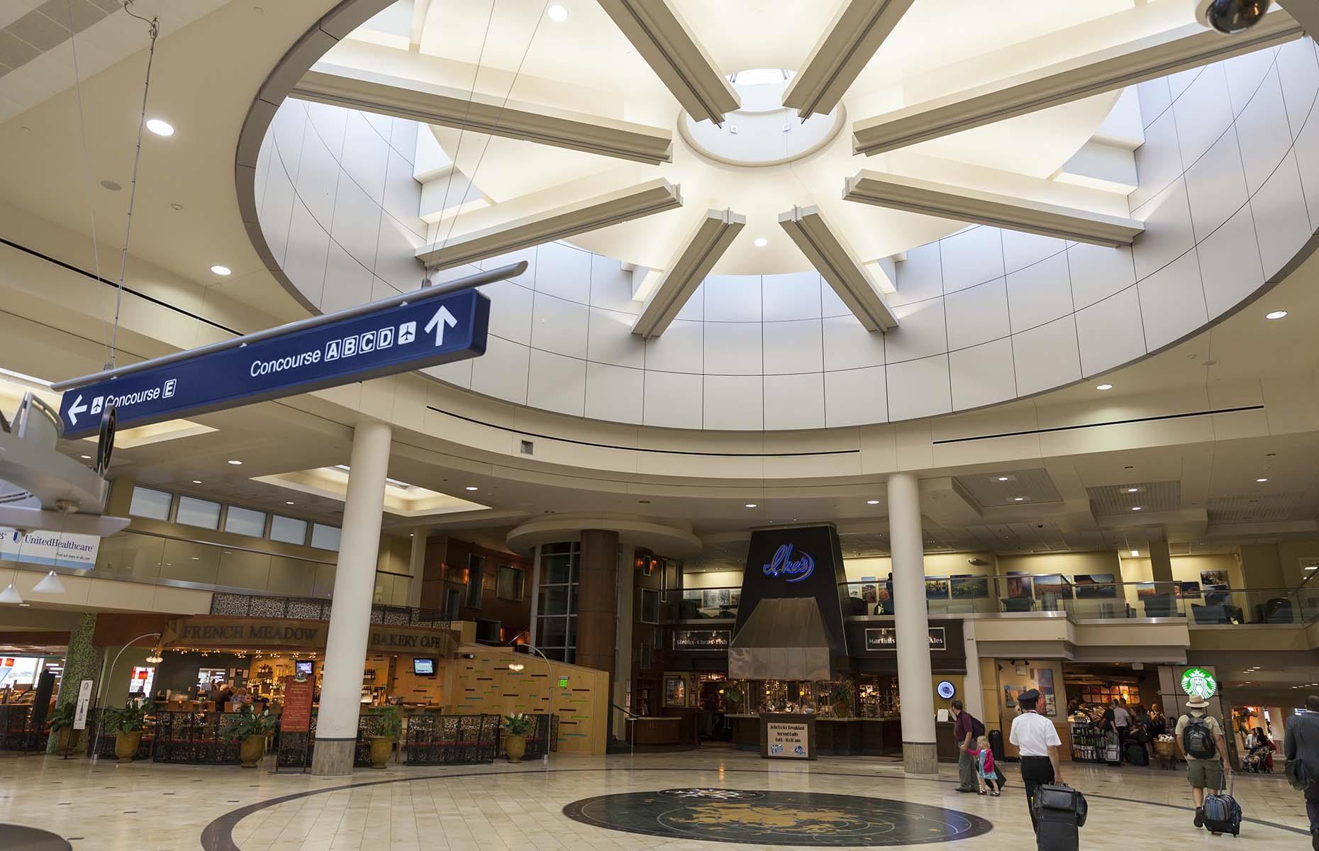 <p>Ranking in third place out of Mega Airports on <a href="https://www.jdpower.com/business/press-releases/2021-north-america-airport-satisfaction-study">J.D. Power’s 2021 Airport Satisfaction Index</a>, this bumper airport is clearly a hit with flyers. It’s within easy reach of the Twin Cities and offers 163 direct flight routes from two terminals, which includes 27 international destinations. <a href="https://www.yelp.com/biz/msp-airport-terminal-1-lindbergh-saint-paul?start=10">Recent travelers</a> speak highly of its customer service, ease of navigation and wide choice of shops and restaurants.</p>
