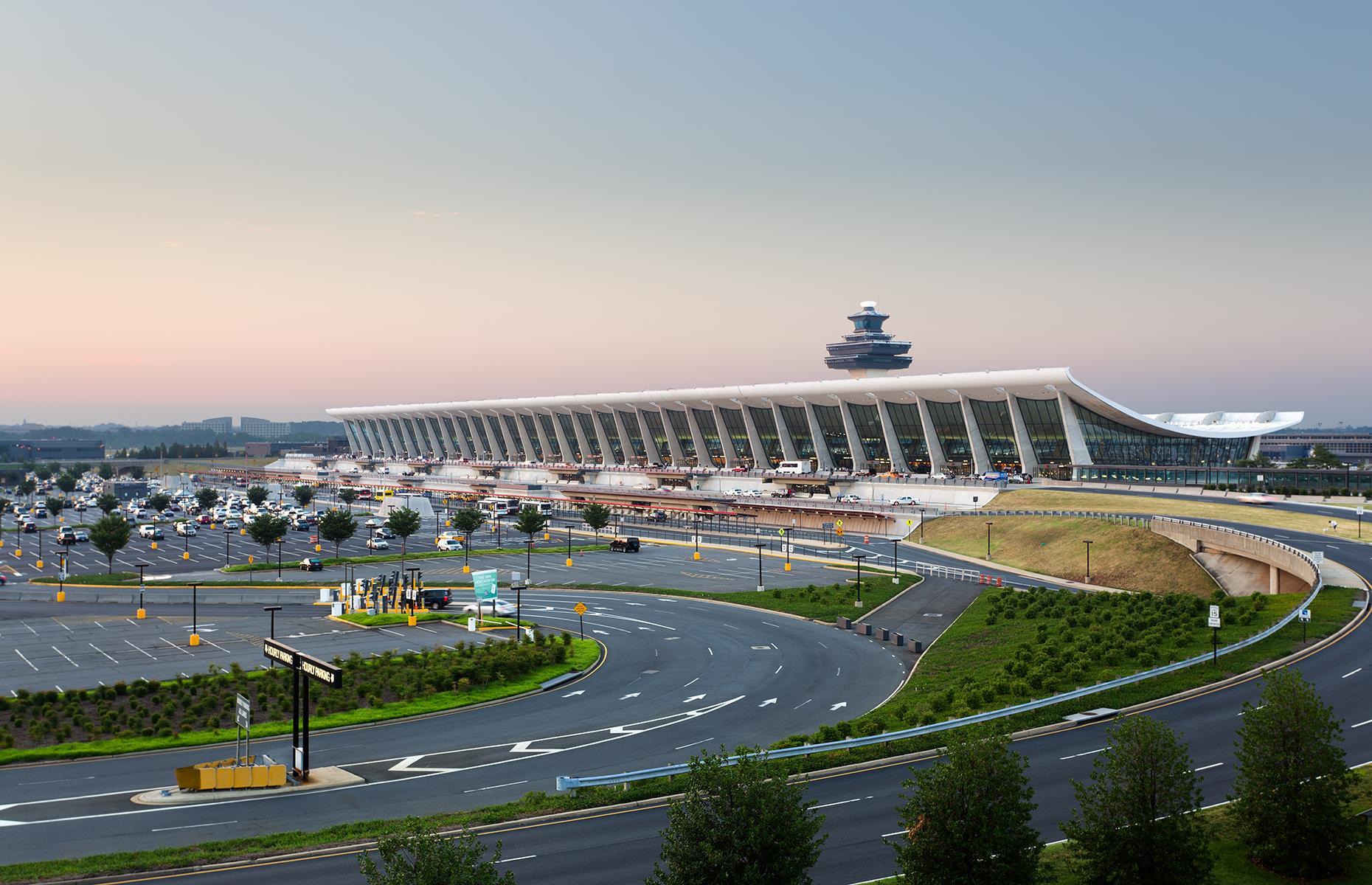 <p>Don't let the name fool you – <a href="https://www.flydulles.com/">Washington Dulles</a>, as it's typically called, isn't all that close to Washington DC. Around 27 miles (43km) from downtown, it takes a while to get to the city, yet the transport hub is popular with travelers, appearing in 12th place on the <a href="https://www.jdpower.com/business/press-releases/2021-north-america-airport-satisfaction-study">J.D. Power’s 2021 Airport Satisfaction Index</a>. Offering direct flights to more than 100 domestic and 58 international destinations, it’s an ideal choice for those wishing to fly in and out of Virginia.</p>  <p><a href="https://www.loveexploring.com/gallerylist/114719/airports-far-away-from-the-place-they-claim-to-serve"><strong>These airports are surprisingly far from the cities they claim to serve</strong></a></p>