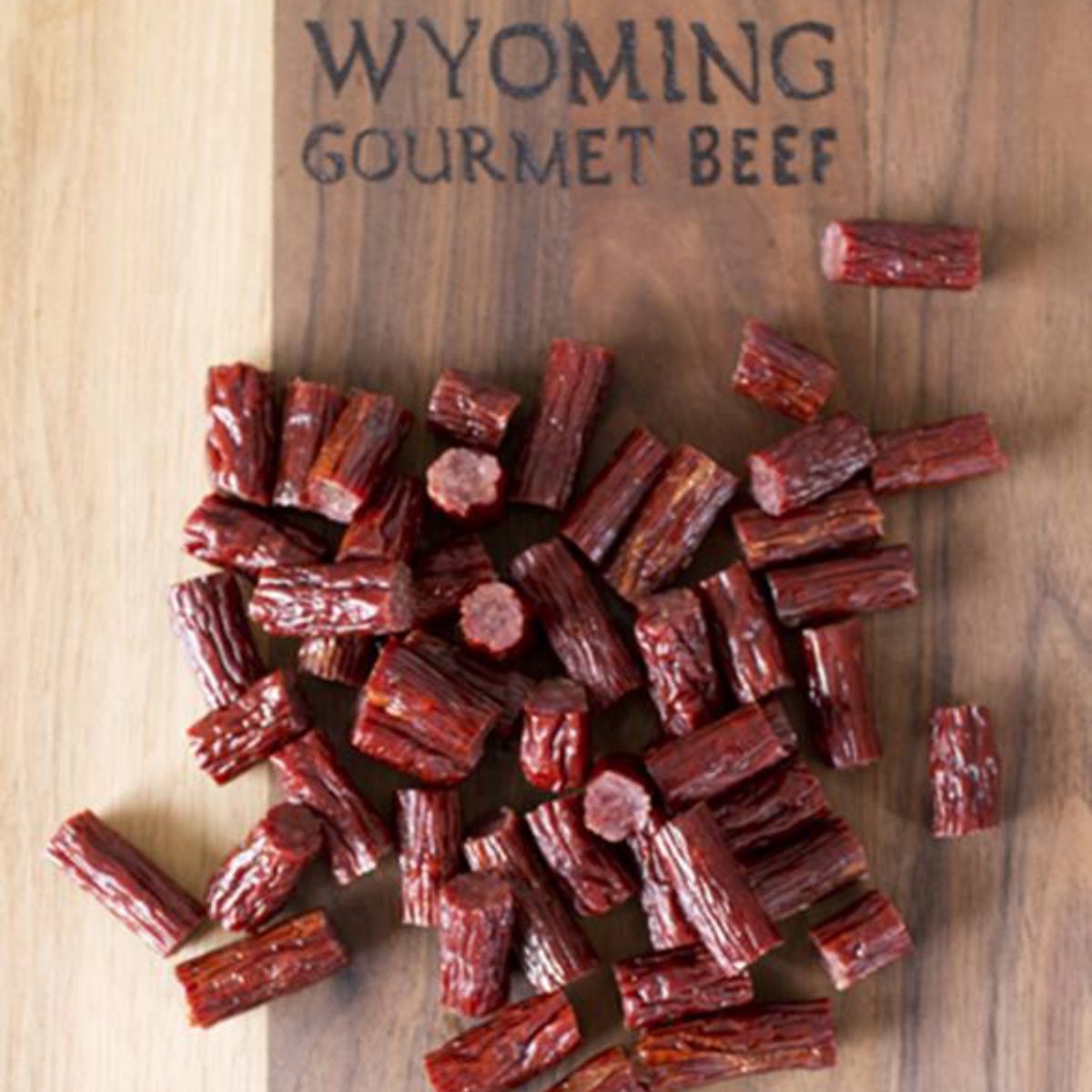 <p><strong><a class="SWhtmlLink" href="http://www.wyominggourmetbeef.com/" rel="noopener">Wyoming Gourmet Beef</a>, Cody</strong></p> <p>It's not surprising that the Cowboy state is flush with beef jerky! You can order Wyoming Gourmet Beef from anywhere in the country, except Alaska and Hawaii. Their gluten-free, MSG-free, nitrite-free beef sticks are some of the best in the business.</p>