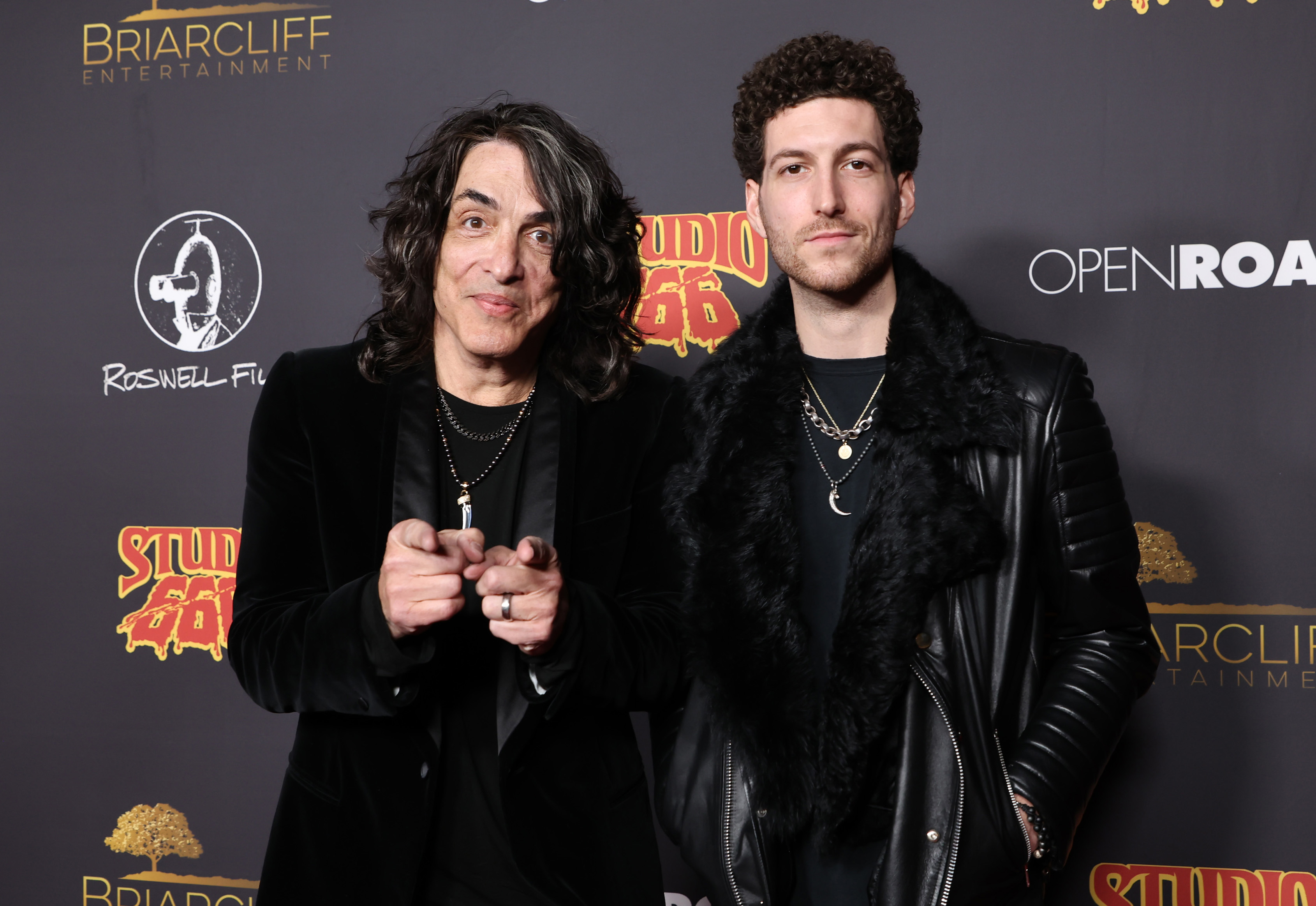 <p>Evan Stanley (who was born in 1994) joined dad Paul Stanley on the red carpet at the premiere of "Studio 666" at the TCL Chinese Theatre in Hollywood on Feb. 16, 2022. Evan is a musician like his father.</p>