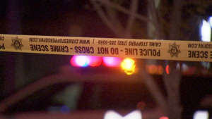 Las Vegas police crime scene tape generic (FOX5)