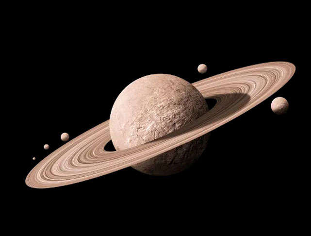 13 de 27 Fotos na Galeria: Saturno irradia cerca de duas vezes mais energia do que recebe do Sol, principalmente no comprimento de onda infravermelha. Isto indica que, assim como Júpiter, o planeta possui uma fonte de energia interna.