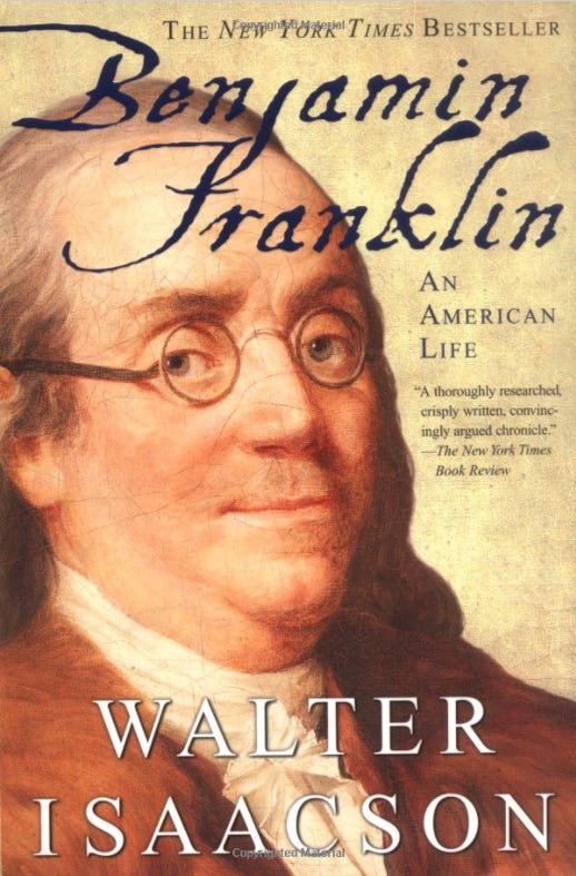 <p>Musk's reading list isn't without biographies, including this Walter Isaacson book on Benjamin Franklin.</p><p><strong><a href="https://www.amazon.com/Benjamin-Franklin-American-Walter-Isaacson/dp/074325807X">Buy it here >></a></strong></p>