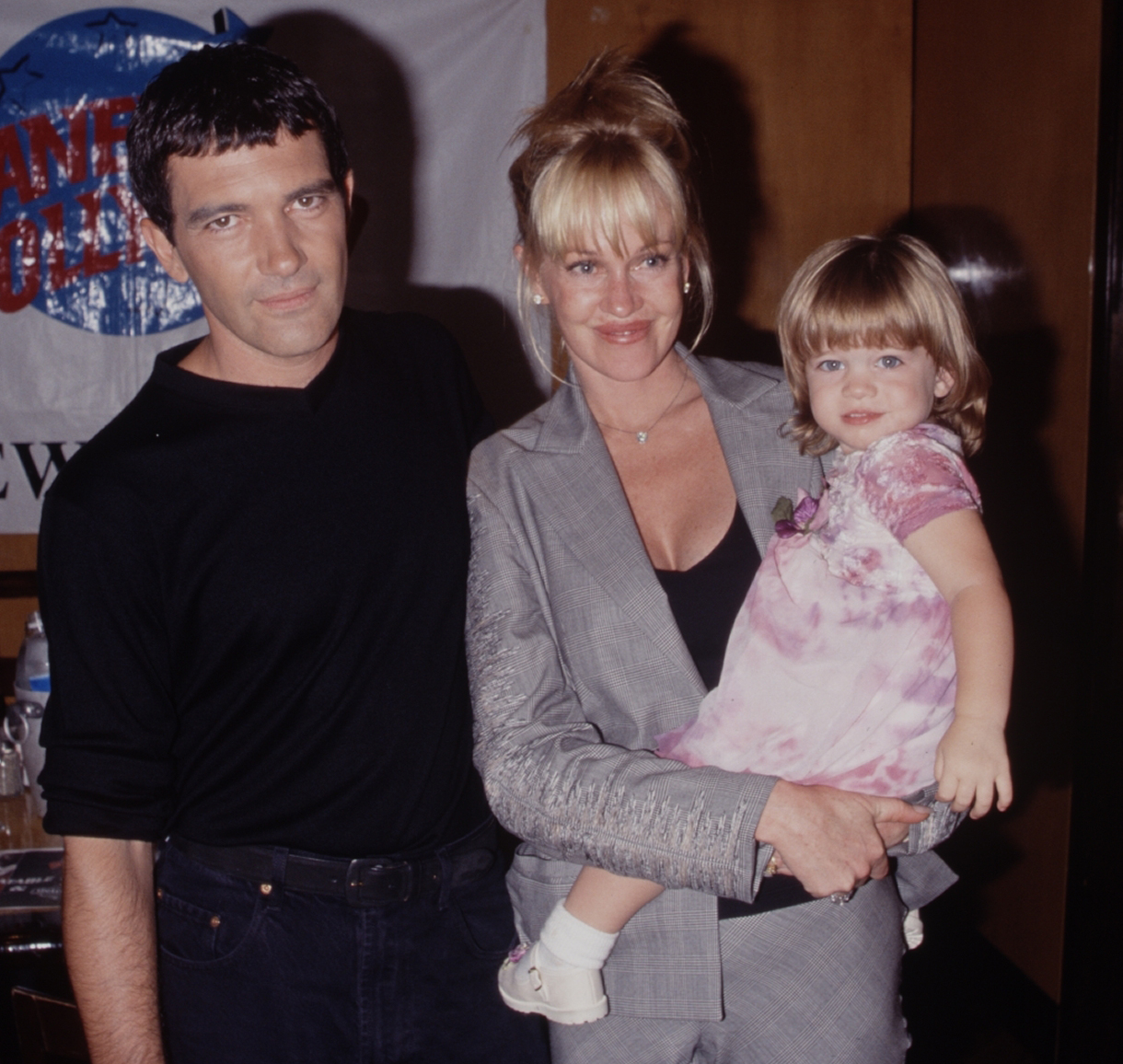 <p><a href="https://www.wonderwall.com/celebrity/profiles/overview/antonio-banderas-1193.article">Antonio Banderas</a> and then-wife Melanie Griffith posed with daughter Stella del Carmen, then 21 months old, at Planet Hollywood on July 16, 1998. Now see what she looks like as an adult...</p>