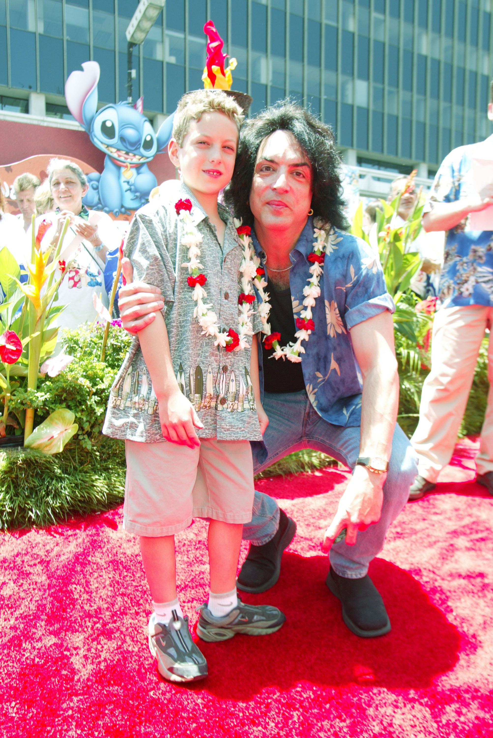 <p>KISS rocker Paul Stanley brought 8-year-old son Evan -- his only child with his first wife, actress Pamela Bowen -- to the premiere of "Lilo & Stitch" at the El Capitan Theatre in Hollywood on June 16, 2002. <span>Keep reading to see Evan as an adult</span>...</p>