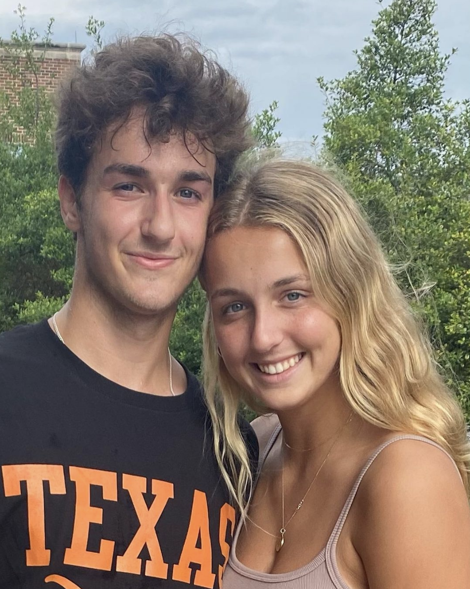 <p>Lara Spencer shared this new photo of her two kids, look-alike daughter Katherine Haffenreffer (who was born in 2004) and son Duff Haffenreffer (who was born in 2002), on Instagram on Sept. 26, 2021. "So happy to be able to celebrate National Daughters Day w my kind, wise, tenacious, funny, taller than me nugget….. and sneaking in a shout out to my boy-Just because I love you so. ❤️ #nationaldaughtersday," she captioned the <a href="https://www.instagram.com/p/CURVQpztcfc/">snapshot</a>. </p>