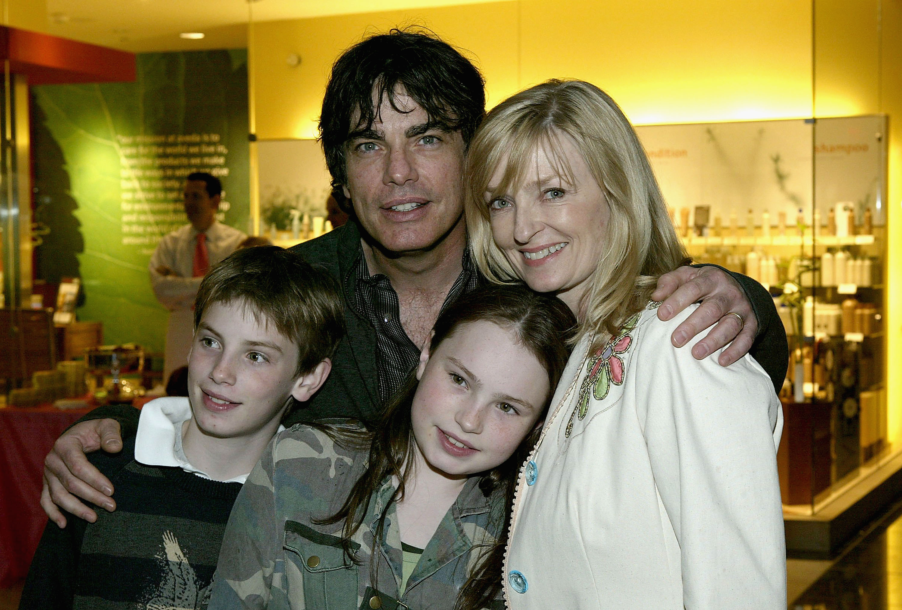 <p>Back in April 2004, "The O.C." star Peter Gallagher and his wife, Paula Harwood, took their kids, James and Kathryn, to the premiere of "Mean Girls." Kathryn was just 10 at the time but would soon begin studying theater and writing music. Keep reading to find out where her early interest in showbiz has led her...</p>