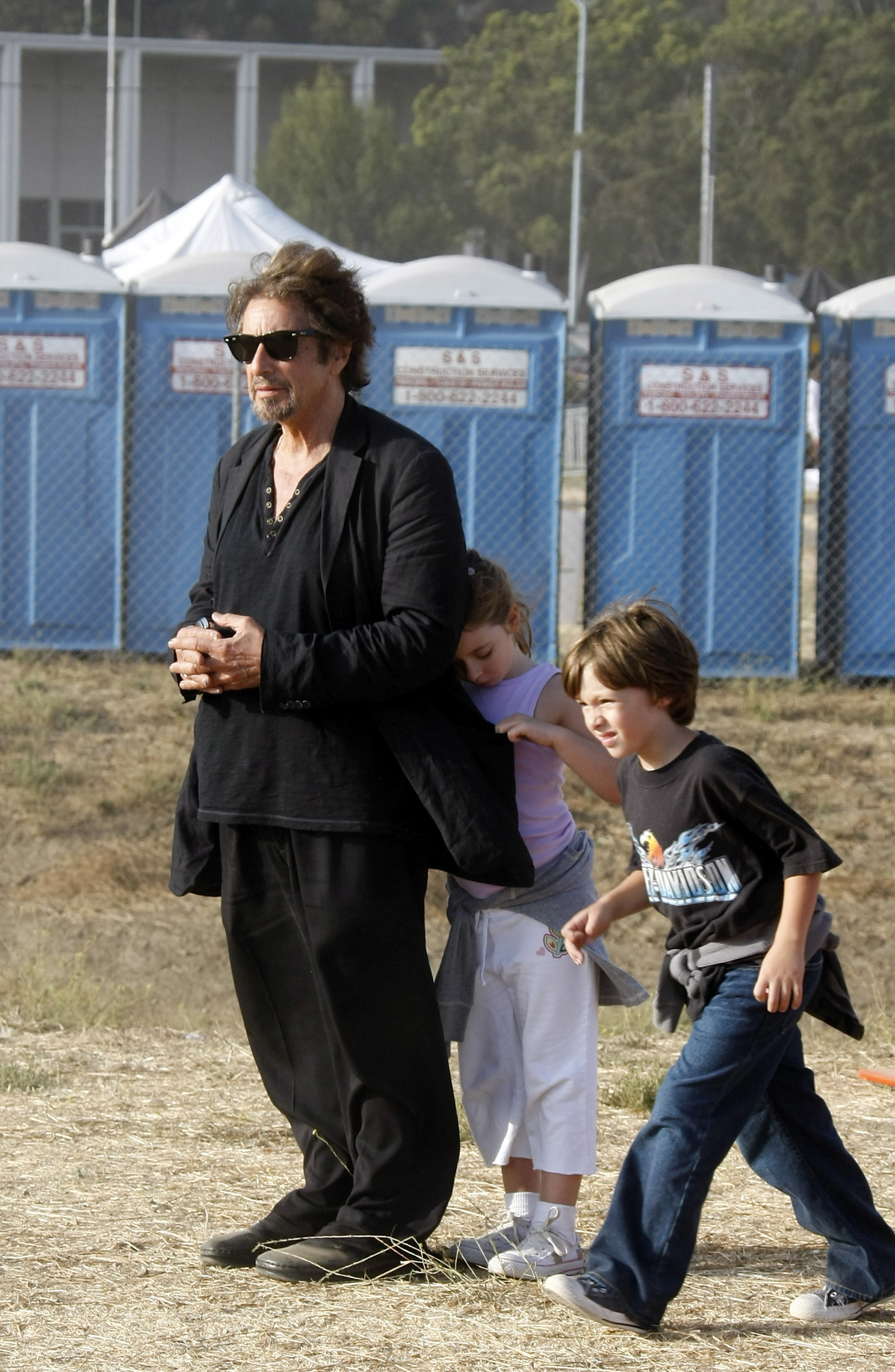 <p>Al Pacino brought his twins with actress ex-girlfriend Beverly D'Angelo -- Olivia and Anton -- to the Malibu Fair on Aug. 31, 2008, when they were 7. Keep reading to see Al with all three of his kids, who are now adults...</p>