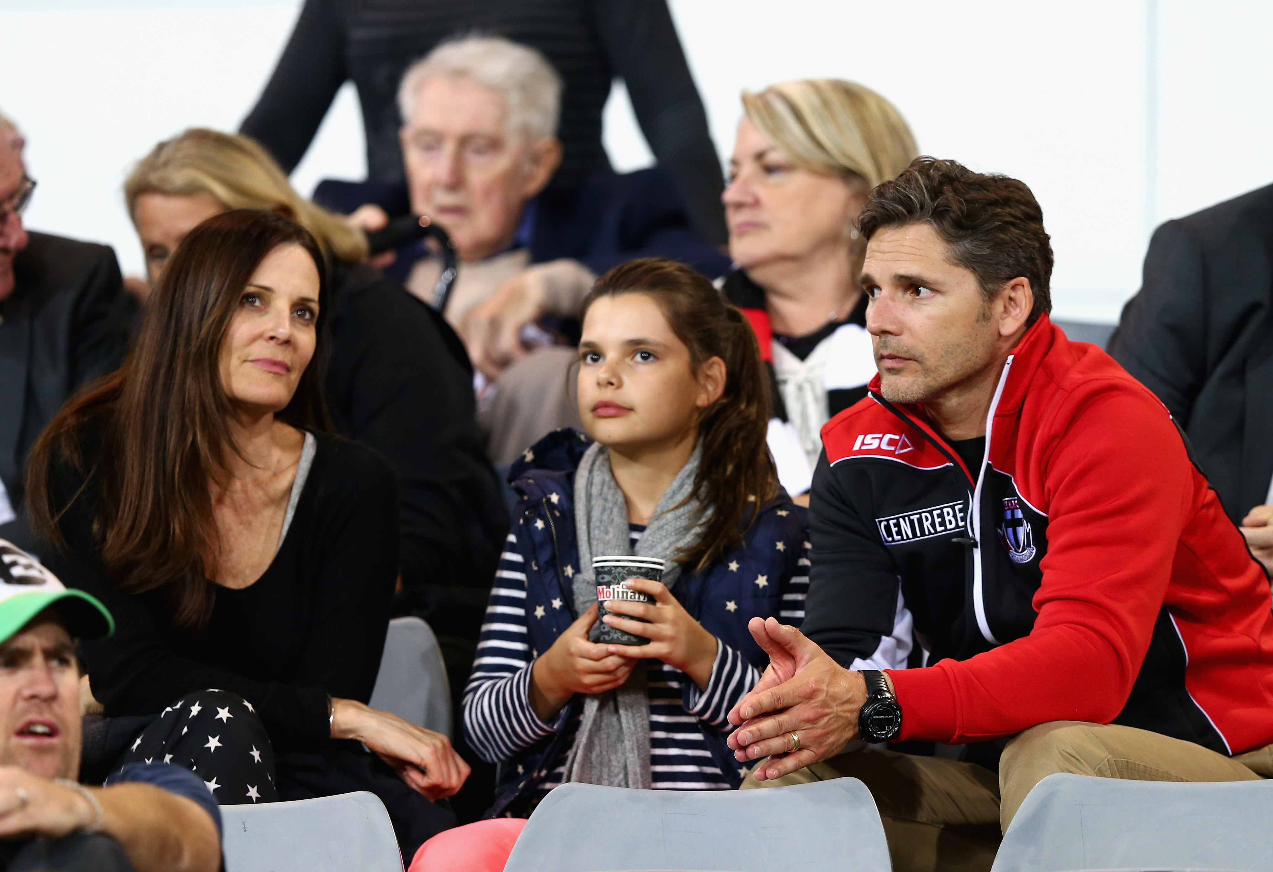 <p>"Troy," "The Time Traveler's Wife" and "Chopper" star Eric Bana and wife Rebecca Gleeson, a publicist-turned-photographer, brought daughter Sophia Banadinović to a pro soccer game in Canberra, Australia, on April 13, 2013 -- the month Sophia turned 11. Keep reading to see her with her parents now, as a young woman...</p>