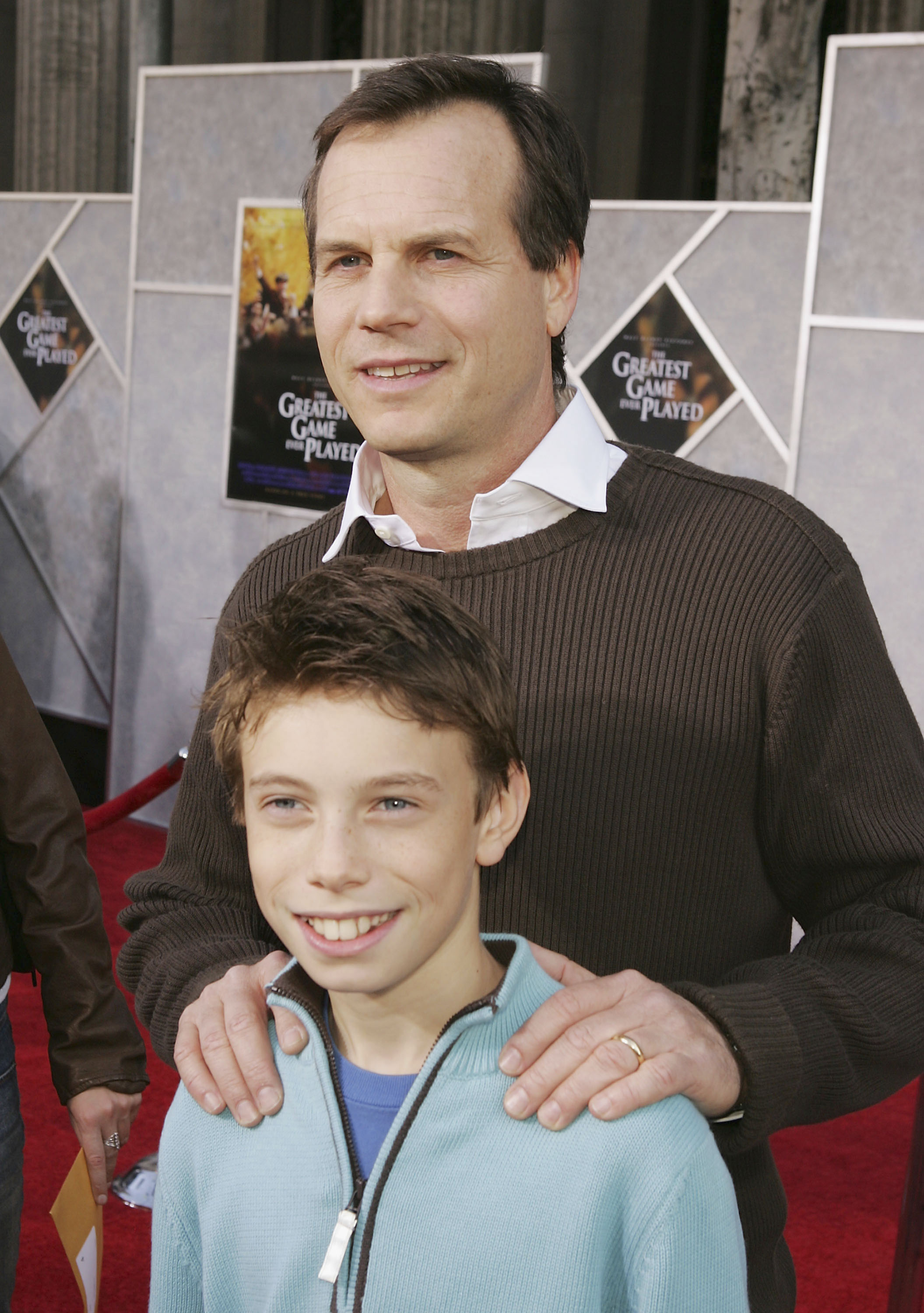<p>The late Bill Paxton brought son James Paxton, then 11, to the premiere of Disney's "The Greatest Game Ever Played" in Hollywood on Sept. 25, 2005. Keep reading to see James -- who's now an actor -- as an adult...</p>