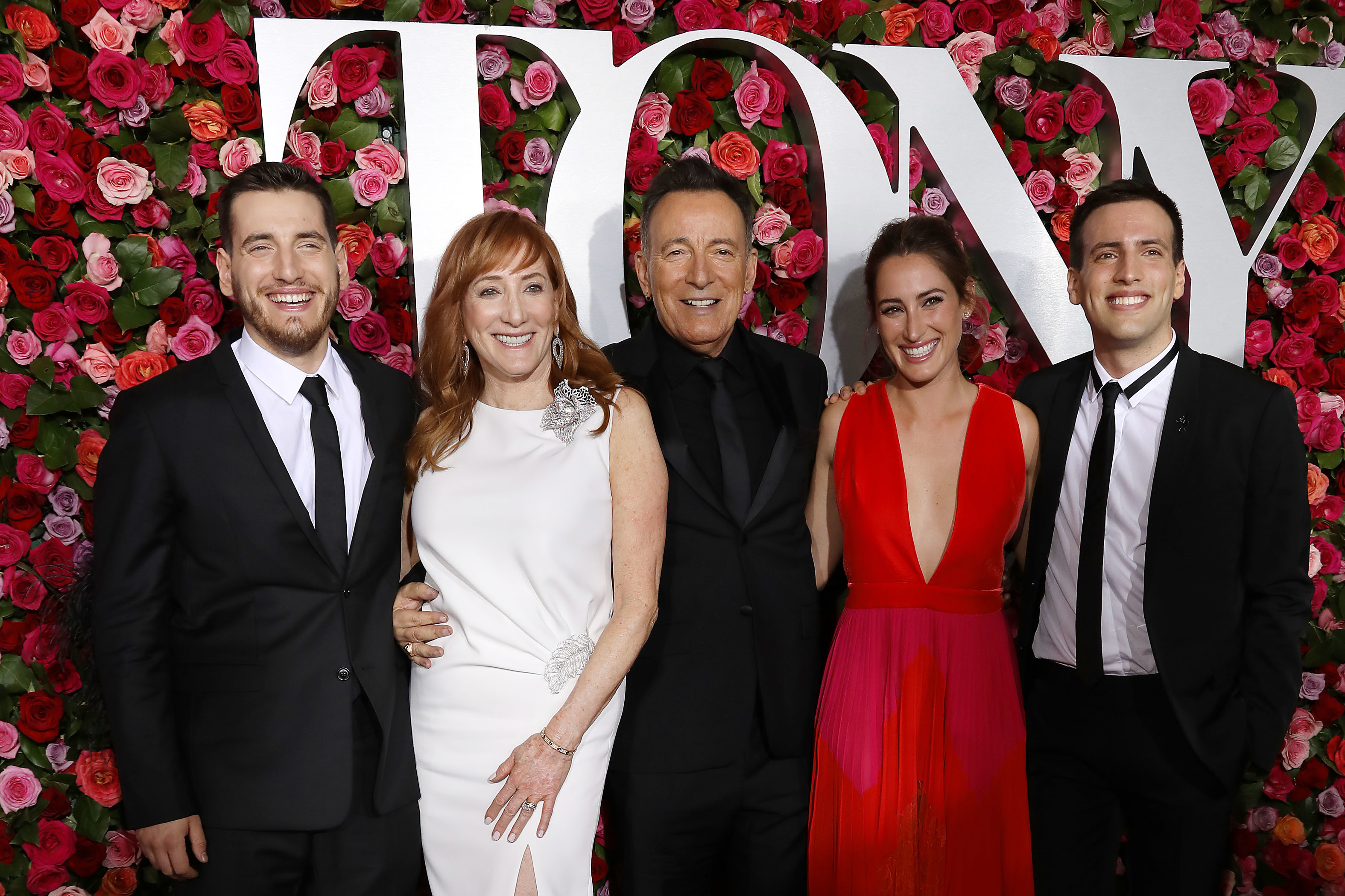 <p>Kids Evan, Jessica and Sam Springsteen -- who are all in their 20s now -- hit the red carpet to <a href="https://www.wonderwall.com/news/see-bruce-springsteens-wife-and-3-kids-supporting-him-tony-awards-photos-patti-scialfa-evan-jessica-sam-3014757.article">support dad</a> Bruce Springsteen at <a href="https://www.wonderwall.com/awards-events/red-carpet/2018-tony-awards-red-carpet-3014750.gallery">the 72nd Annual Tony Awards</a> in New York City on June 10, 2018, where he was honored with a special prize for his one-man show, "Springsteen on Broadway." Evan is a sometime singer-songwriter and Boston College graduate who works as a program director and festival producer at Sirius XM Radio. Jessica is an elite equestrian and show-jumping champion horse rider. Sam is a New Jersey firefighter.</p>