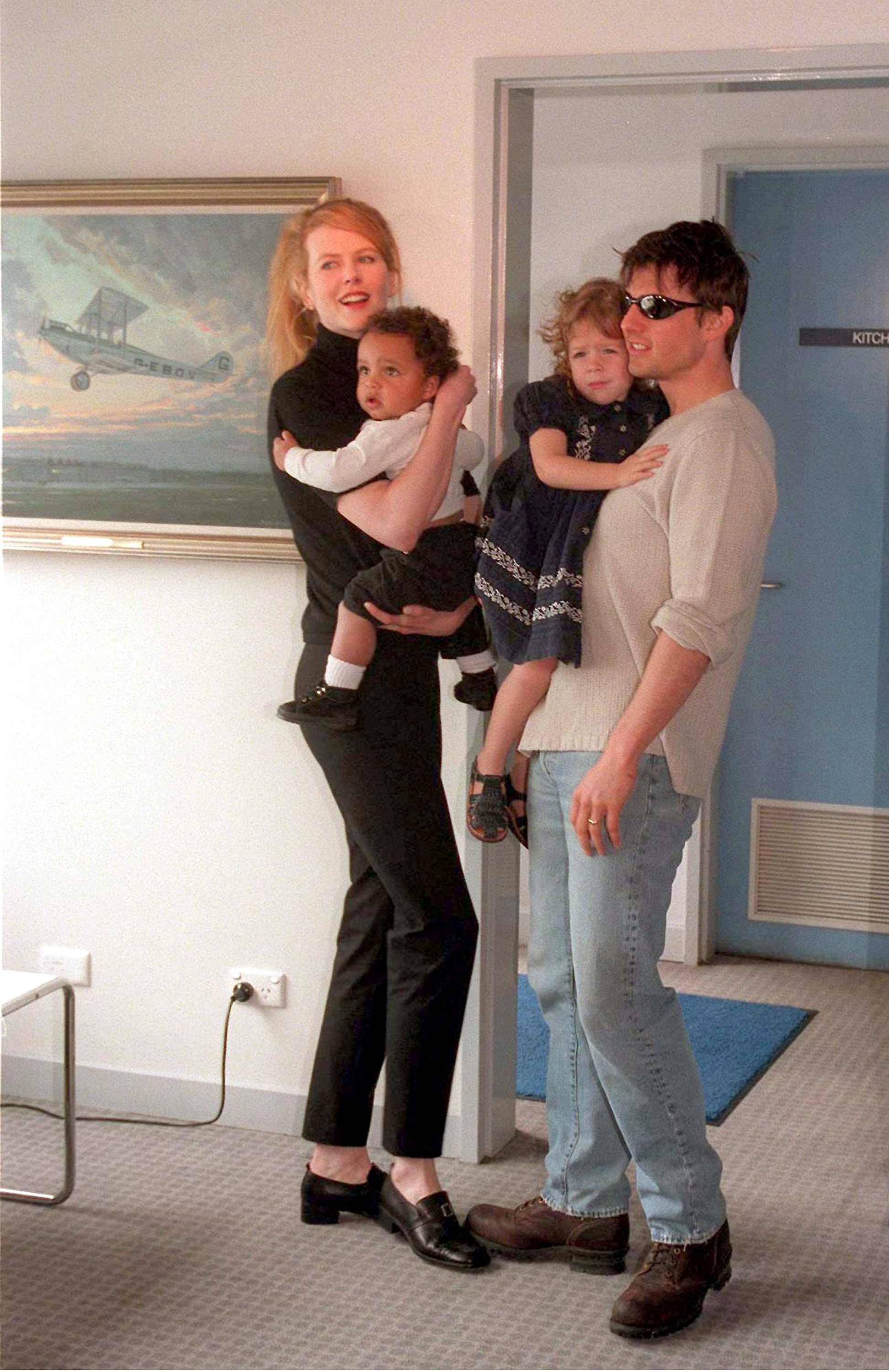 <p>Nicole Kidman and then-husband <a href="https://www.wonderwall.com/celebrity/profiles/overview/tom-cruise-408.article">Tom Cruise</a> carried son Conner (then 1) and daughter Bella (then 3) as they arrived at Sydney Kingsford Smith airport in Sydney, Australia, on Jan. 24, 1996. Keep reading to see them now...</p>