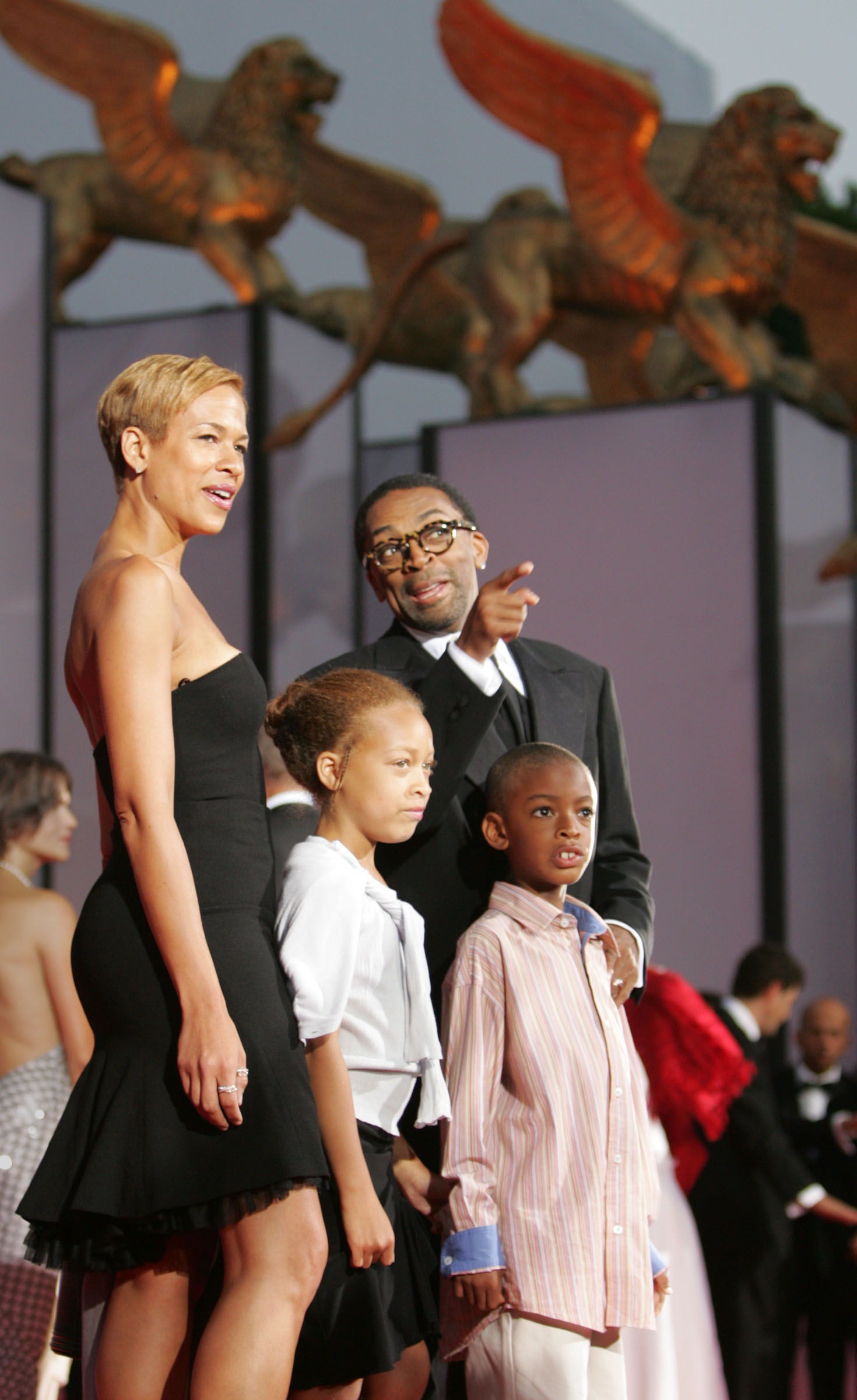 <p>Director Spike Lee and his wife, lawyer Tonya Lewis Lee, brought their kids -- daughter Satchel, who was nearly 10 at the time, and son Jackson, who turned 7 that year, to the opening ceremony of the 61st Venice Film Festival in Italy in September 2004. Spike was a jury member at the annual celebration of movies that year. Keep reading to see the siblings all grown up...</p>