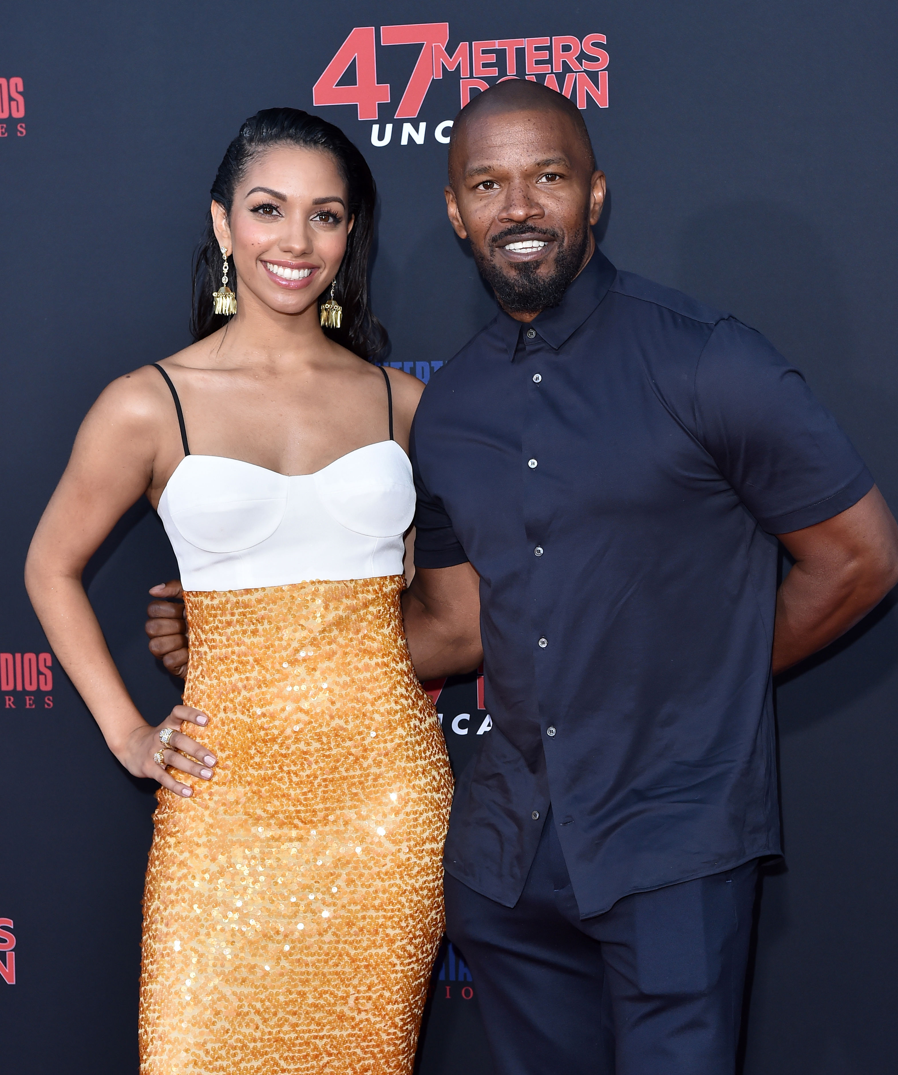 <p>Corinne Foxx (who was born in 1994) studied public relations at the University of Southern California before going to acting school. She was joined by proud dad <a href="https://www.wonderwall.com/celebrity/profiles/overview/jamie-foxx-722.article">Jamie Foxx</a> at the premiere of her first film, "47 Meters Down: Uncaged," in Los Angeles on Aug. 13, 2019.</p>