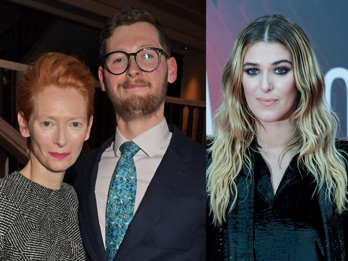<p>Tilda Swinton and ex John Byrne's twins, who were born in 1997, both work in the film industry. Son Xavier Swinton Byrne (seen here with his mom in 2020) has worked in the prop and art departments on projects including "Cruella," "Venom: Let There Be Carnage," "1917," "F9: The Fast Saga" and more. Honor<span> Swinton Byrne, seen at the </span>2021 <span><a href="https://www.wonderwall.com/awards-events/see-the-stars-at-the-bfi-london-film-festival-2021-506780.gallery">BFI London Film Festival</a></span> a few days after her 24th birthday, is an actress who's appeared in projects including the 2019 movie "The Souvenir" and its 2021 sequel.</p>
