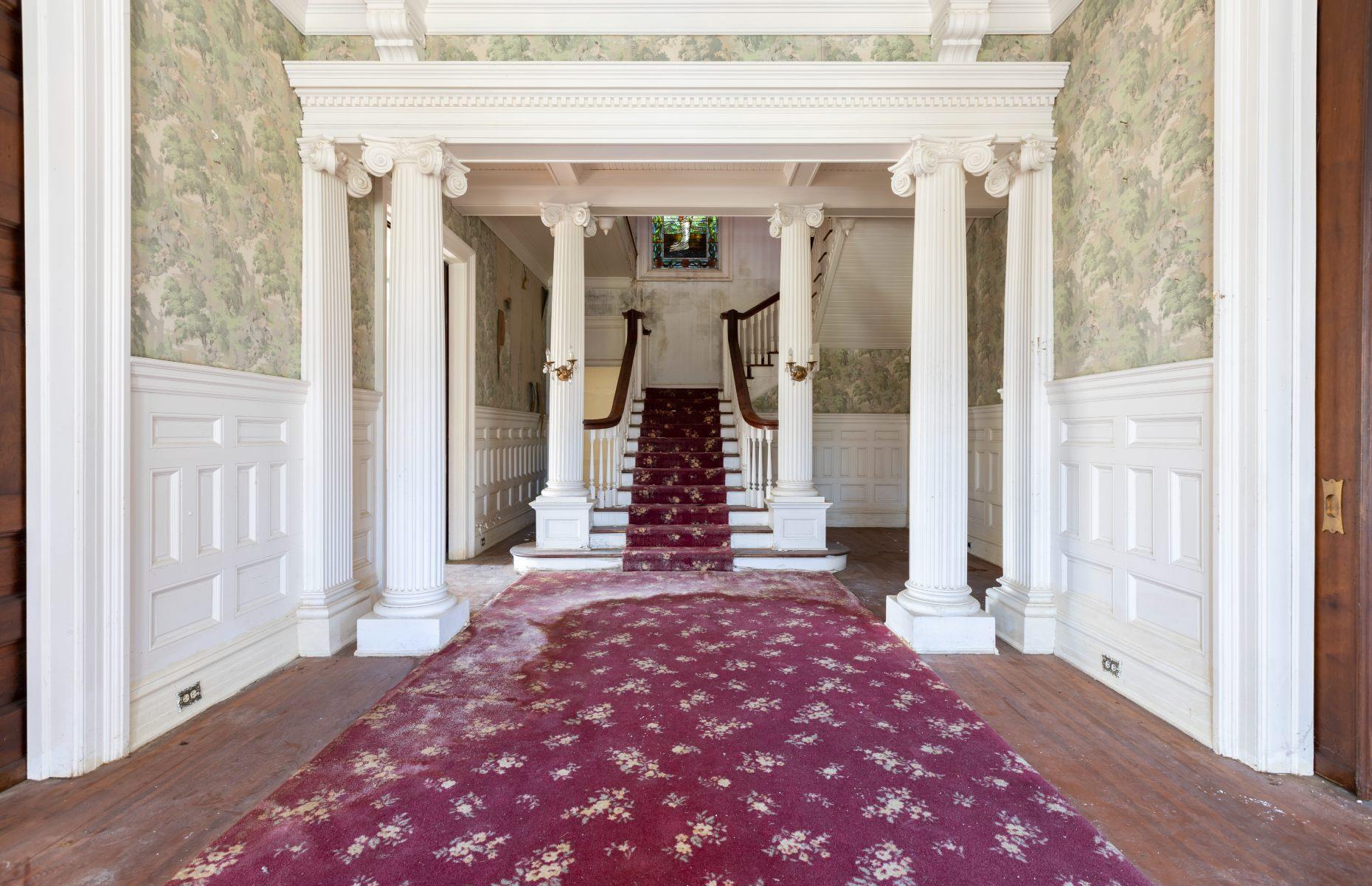 Inside this abandoned mansion with stunning time-warp interiors