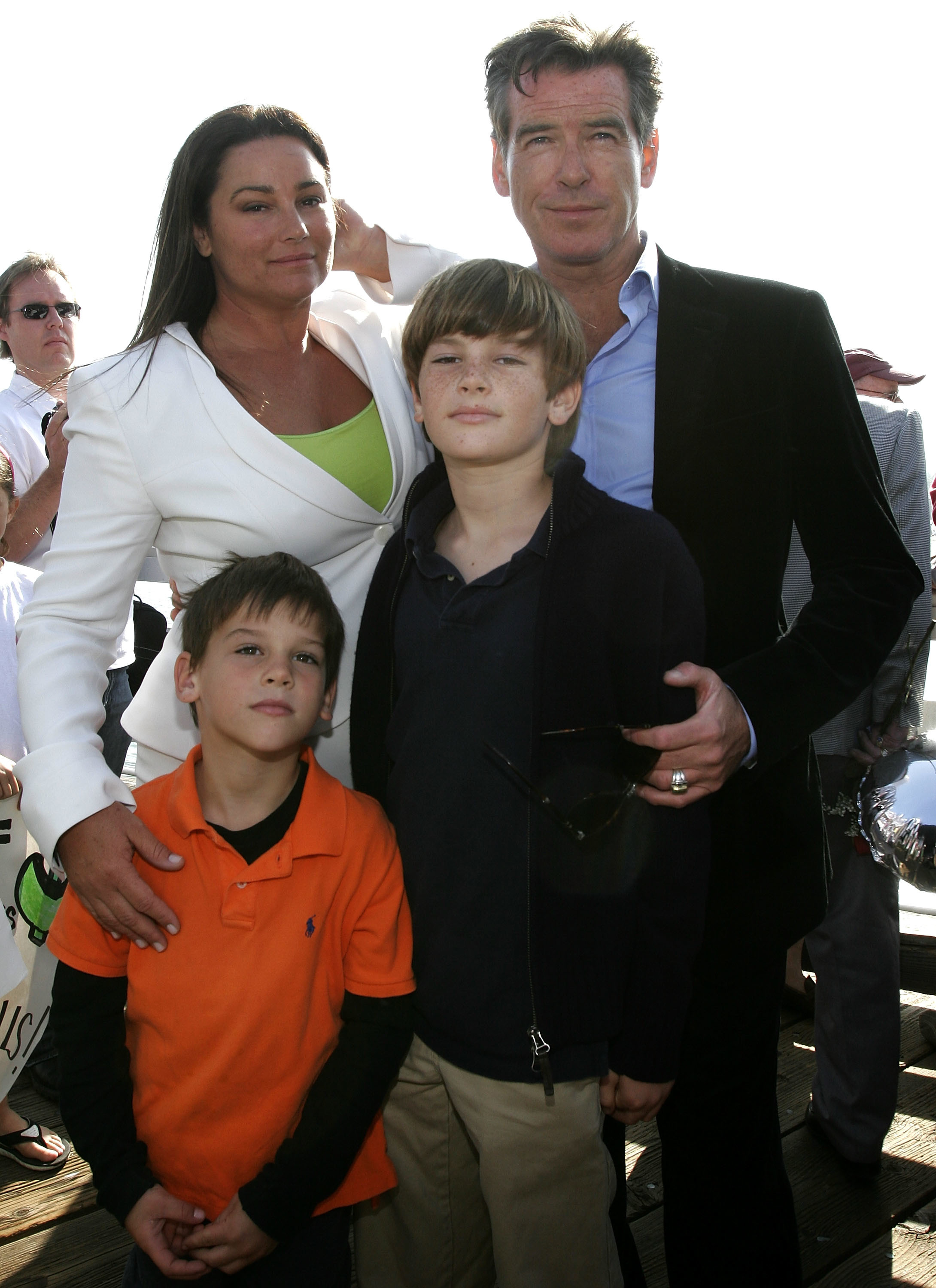 <p><a href="https://www.wonderwall.com/celebrity/profiles/overview/pierce-brosnan-571.article">Pierce Brosnan</a>'s youngest son, Paris Brosnan, turned 21 on Feb. 27, 2022. Look at him here at age 6 with mom Keely Shaye Smith and older brother Dylan, then 10, at a press conference for Terminate The Terminal in Malibu on March 10, 2007. See what he looks like these days, next!</p>