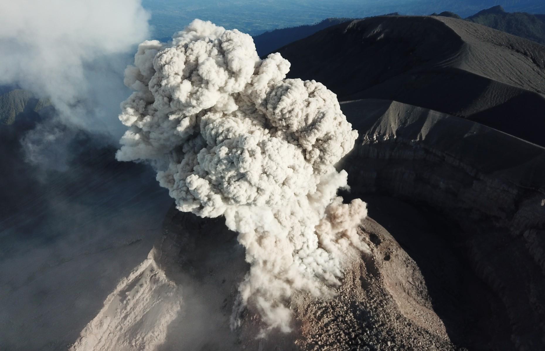 <p>Mount Semeru, a 12,060-foot (3,676m) volcano on Java, Indonesia’s most populated island, has been continually active since 1967 and is extremely hazardous. The current eruption has been continuing since 2014 and on Saturday, 4 December 2021 a major ash plume caused ashfall, pyroclastic flows and mudflows that were responsible for the deaths of at least 48 people. According to the head of Indonesia’s geological agency, the eruption was caused by heavy rainfall on the lip of Semeru’s crater, which led to its partial collapse.</p>