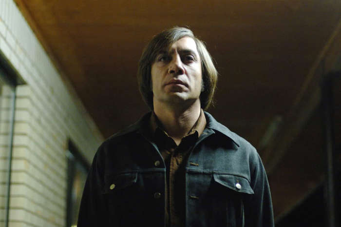 13 of 33 Photos in Gallery: This Coen brothers' movie shows us that sometimes people do bad things and get away with it. Psychopath killer Anton Chigurh (Javier Bardem) is a great example.