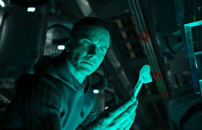 23 of 33 Photos in Gallery: Android David (Michael Fassbender) is actually the xenomorph's creator, and ultimately the villain. He manages to escape the planet where he was stranded, meaning more evil aliens will terrorize the universe in the future.